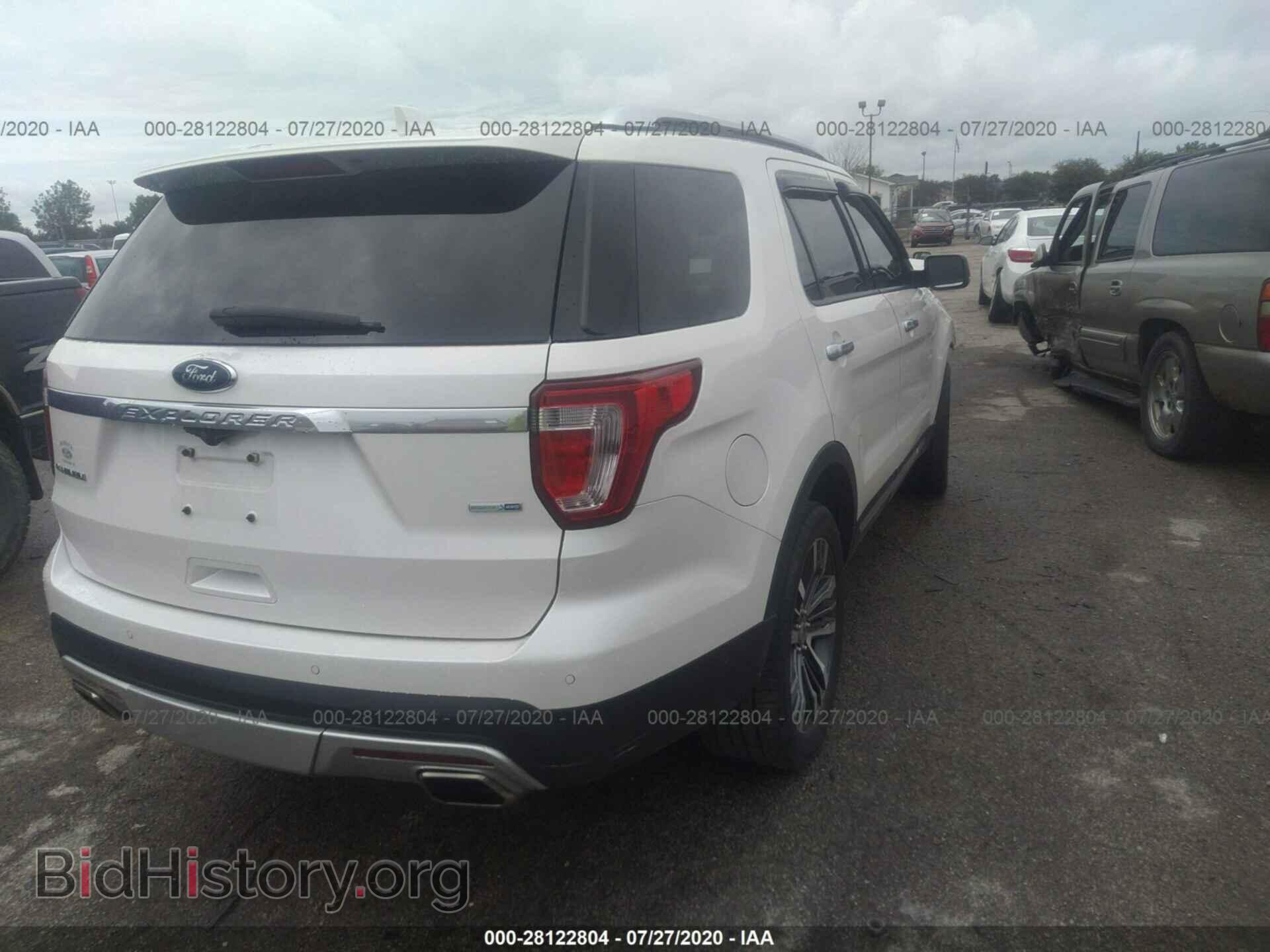 2016 FORD EXPLORER - VIN: 1FM5K8HT4GGC86266 - Фото 4
