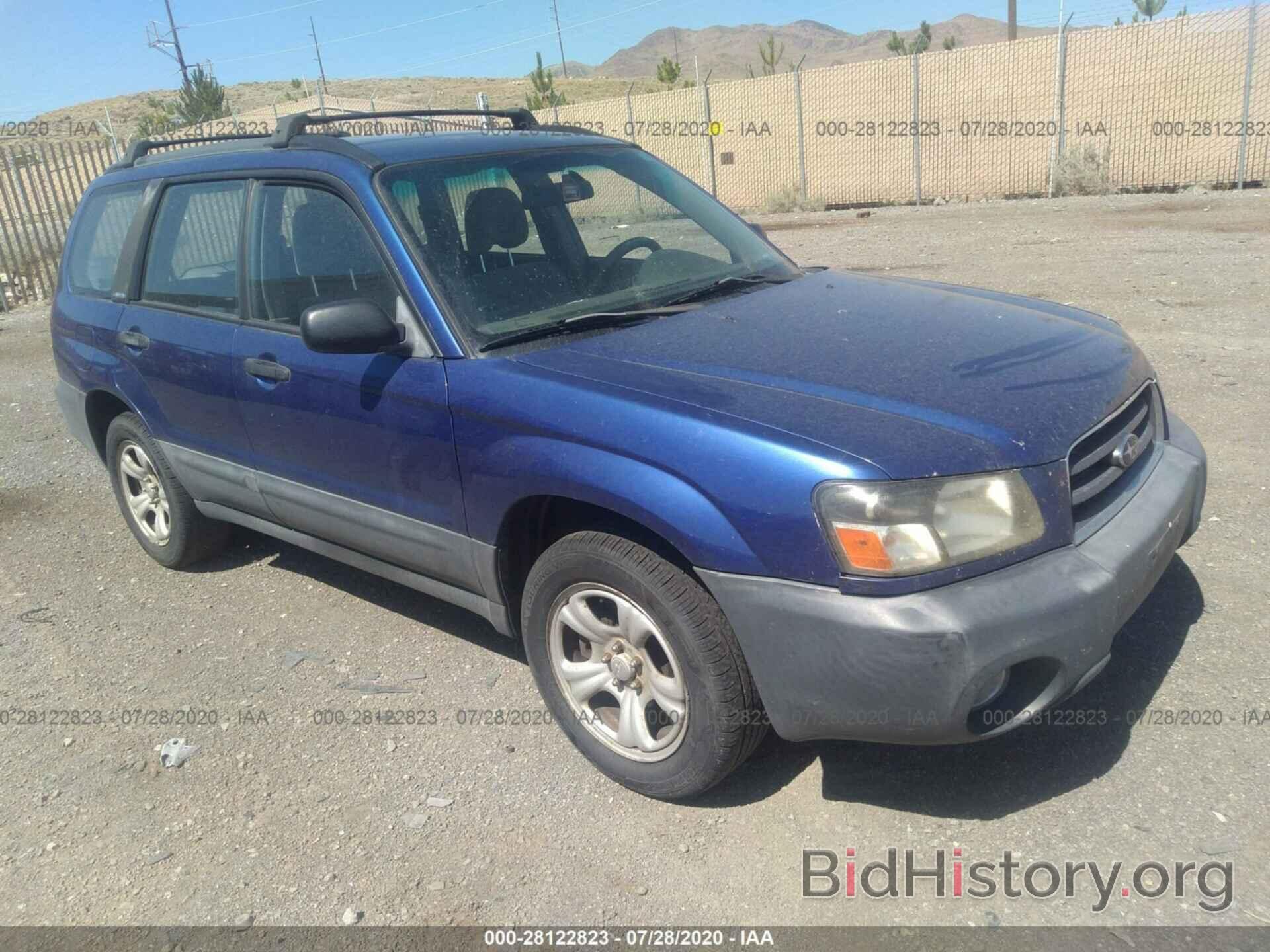 Photo JF1SG63663H733687 - SUBARU FORESTER 2003