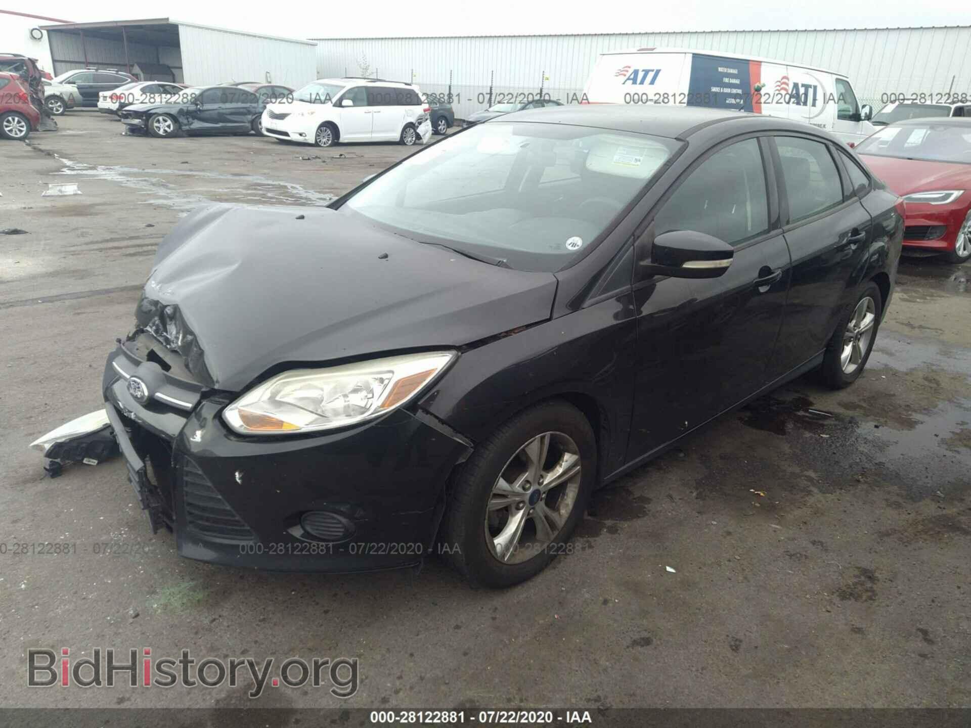 2013 FORD FOCUS - VIN: 1FADP3F22DL374238 - Фото 2