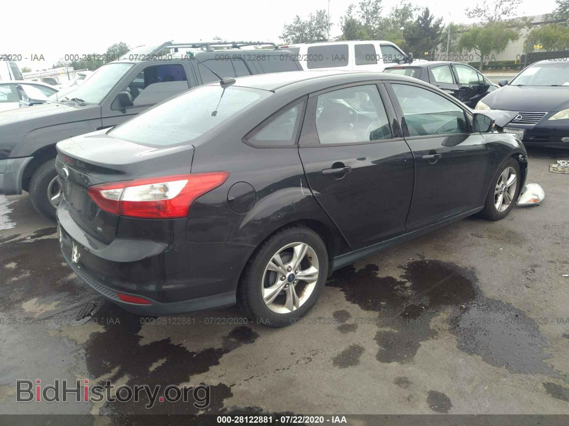 2013 FORD FOCUS - VIN: 1FADP3F22DL374238 - Фото 4