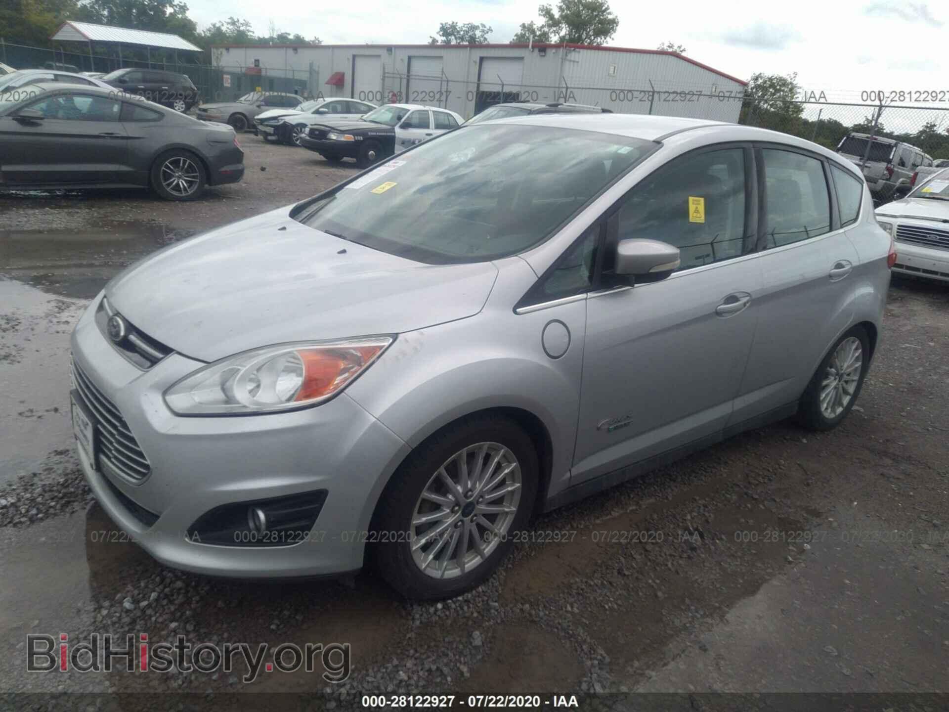 2014 FORD C-MAX ENERGI - VIN: 1FADP5CU4EL500988 - Фото 2