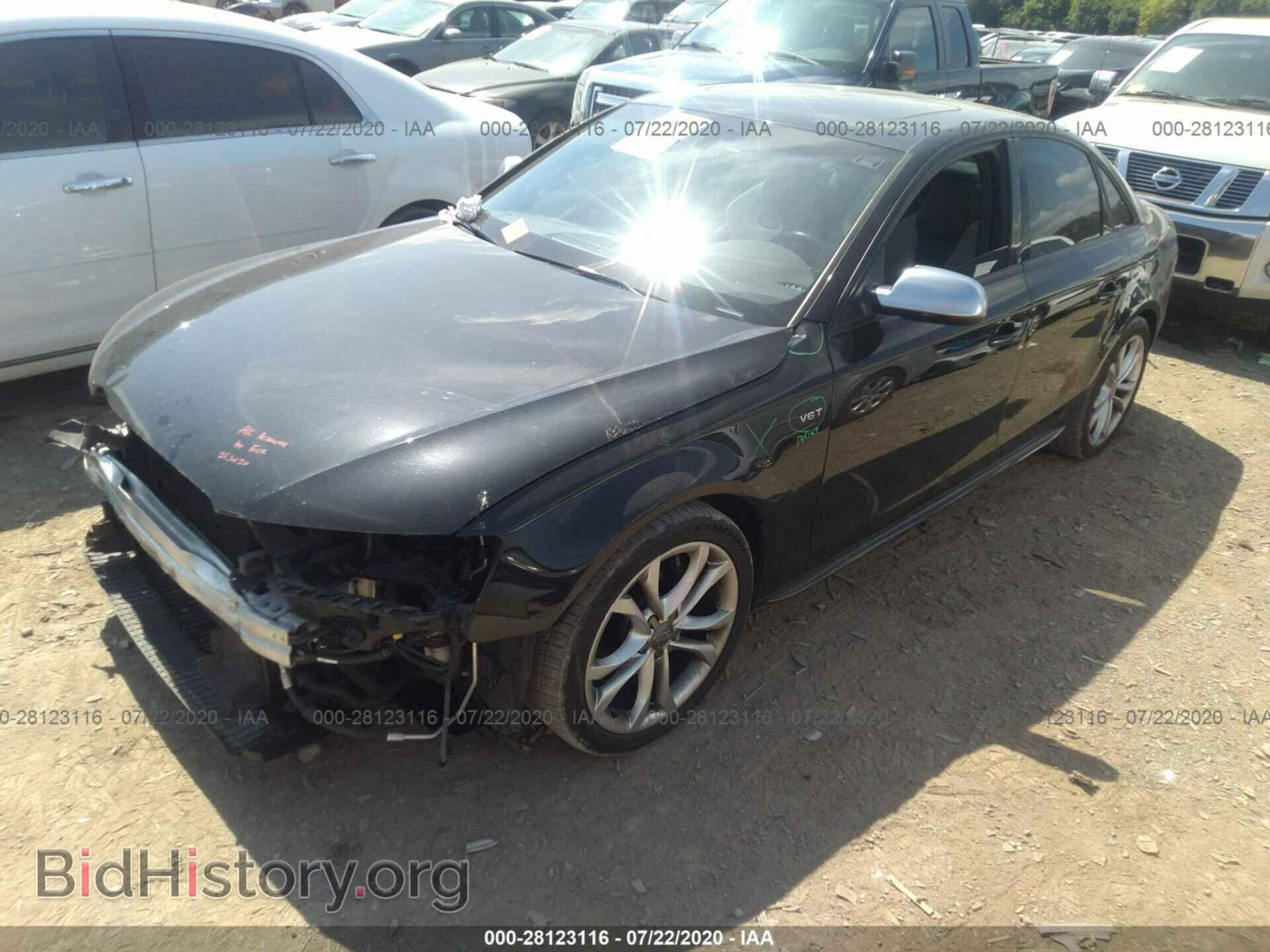 2013 AUDI S4 - VIN: WAUBGAFL8DA183060 - Фото 2
