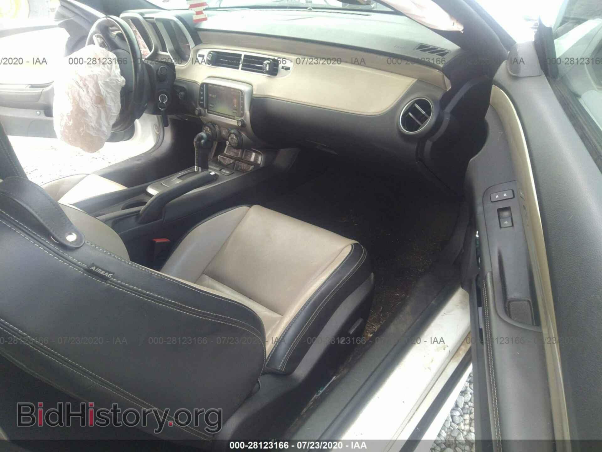 2013 CHEVROLET CAMARO - VIN: 2G1FC1E36D9139483 - Фото 5