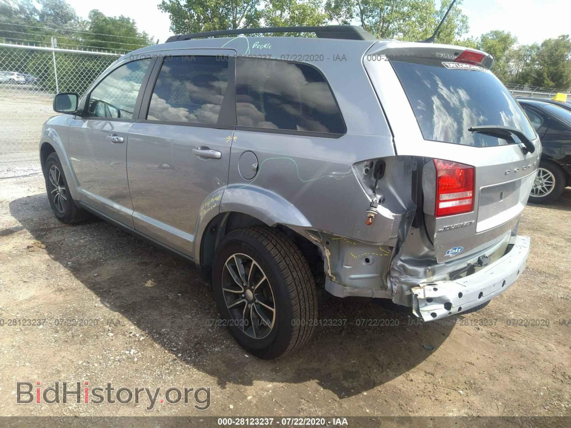 2017 DODGE JOURNEY - VIN: 3C4PDCAB0HT682655 - Фото 3