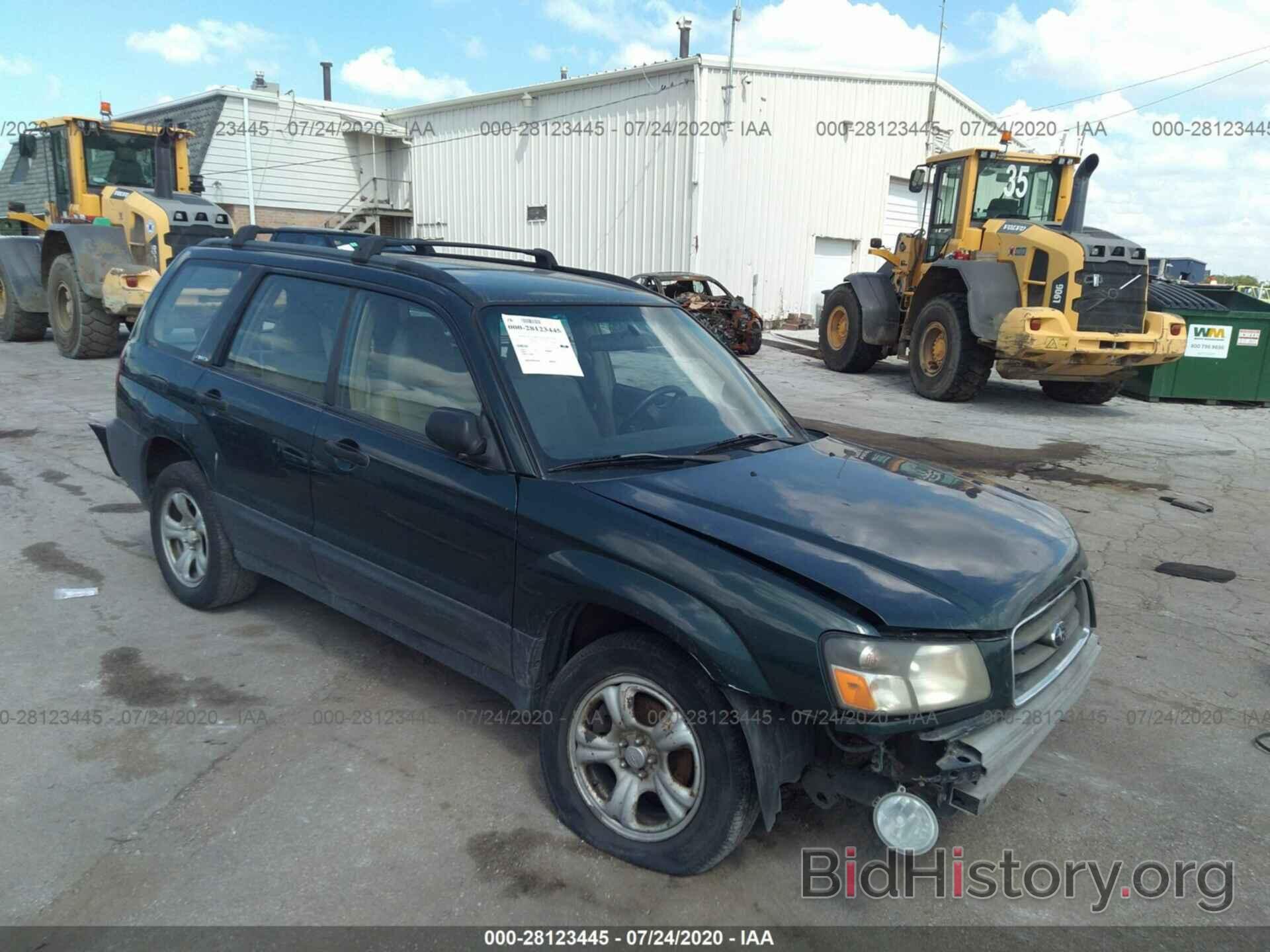 Photo JF1SG63623H743195 - SUBARU FORESTER 2003