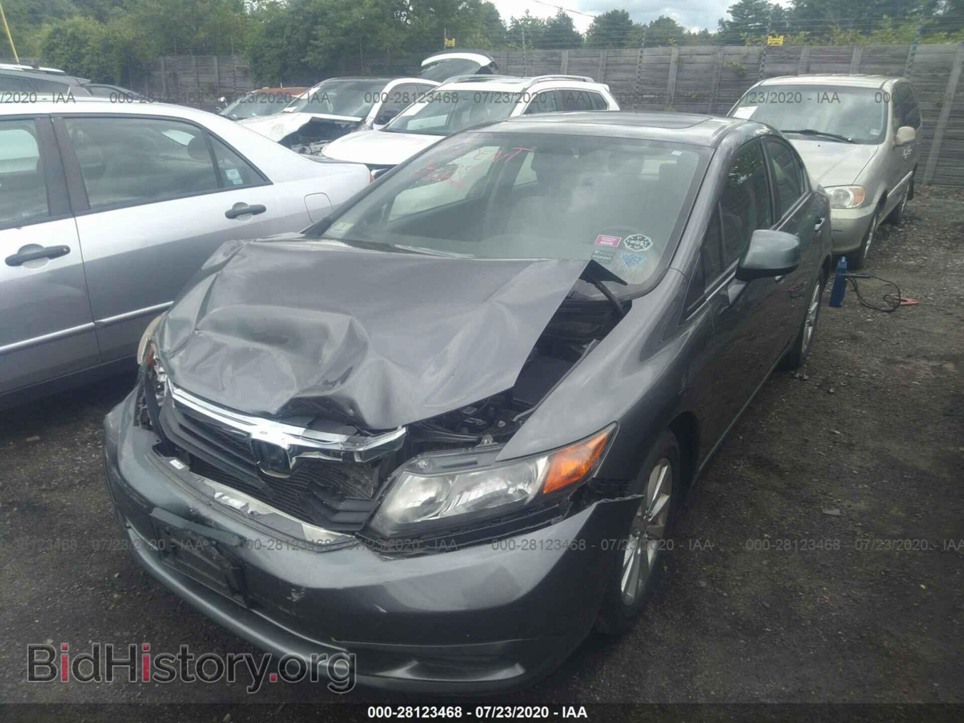 2012 HONDA CIVIC SDN - VIN: JHMFB2F81CS002392 - Фото 2