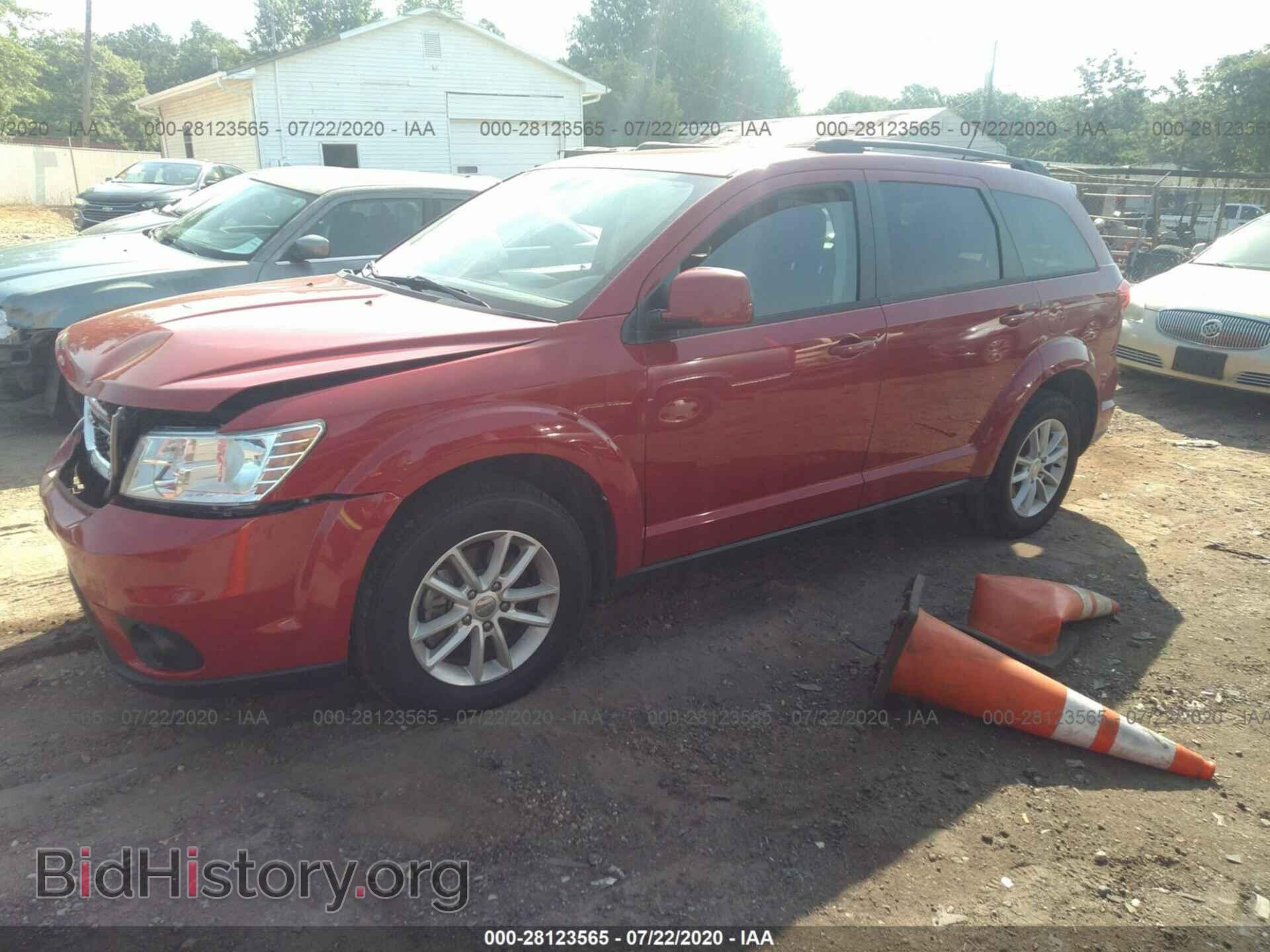 2016 DODGE JOURNEY - VIN: 3C4PDCBBXGT156983 - Фото 2