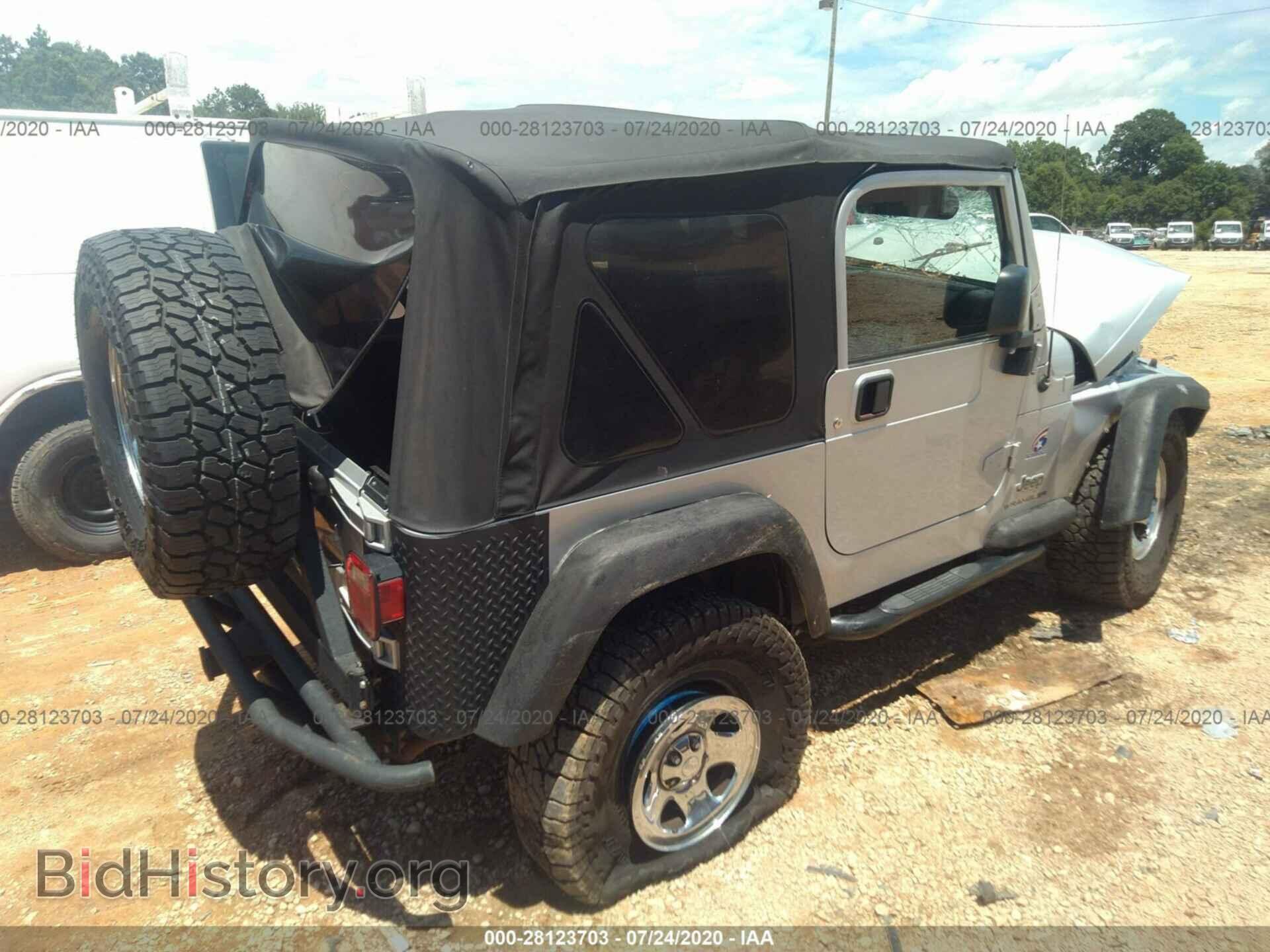 2003 JEEP WRANGLER - VIN: 1J4FA39S23T360583 - Фото 4