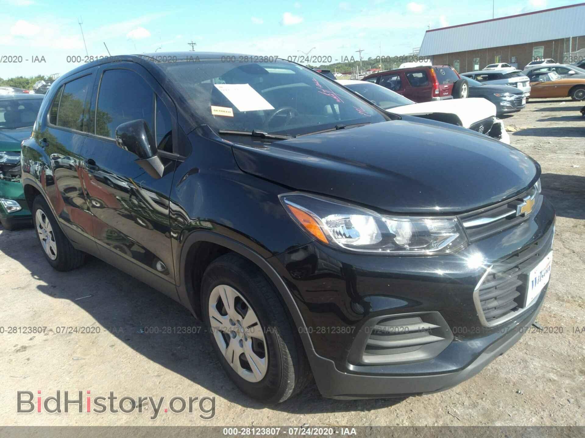 Фотография 3GNCJKSBXHL227707 - CHEVROLET TRAX 2017