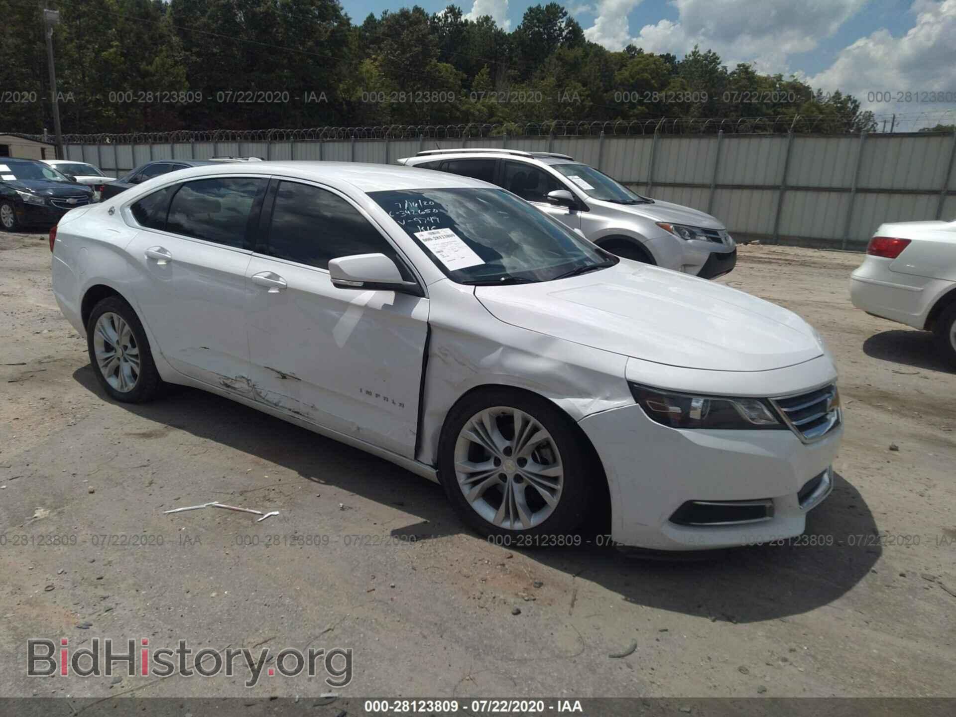 Фотография 2G1115SL4E9109749 - CHEVROLET IMPALA 2014