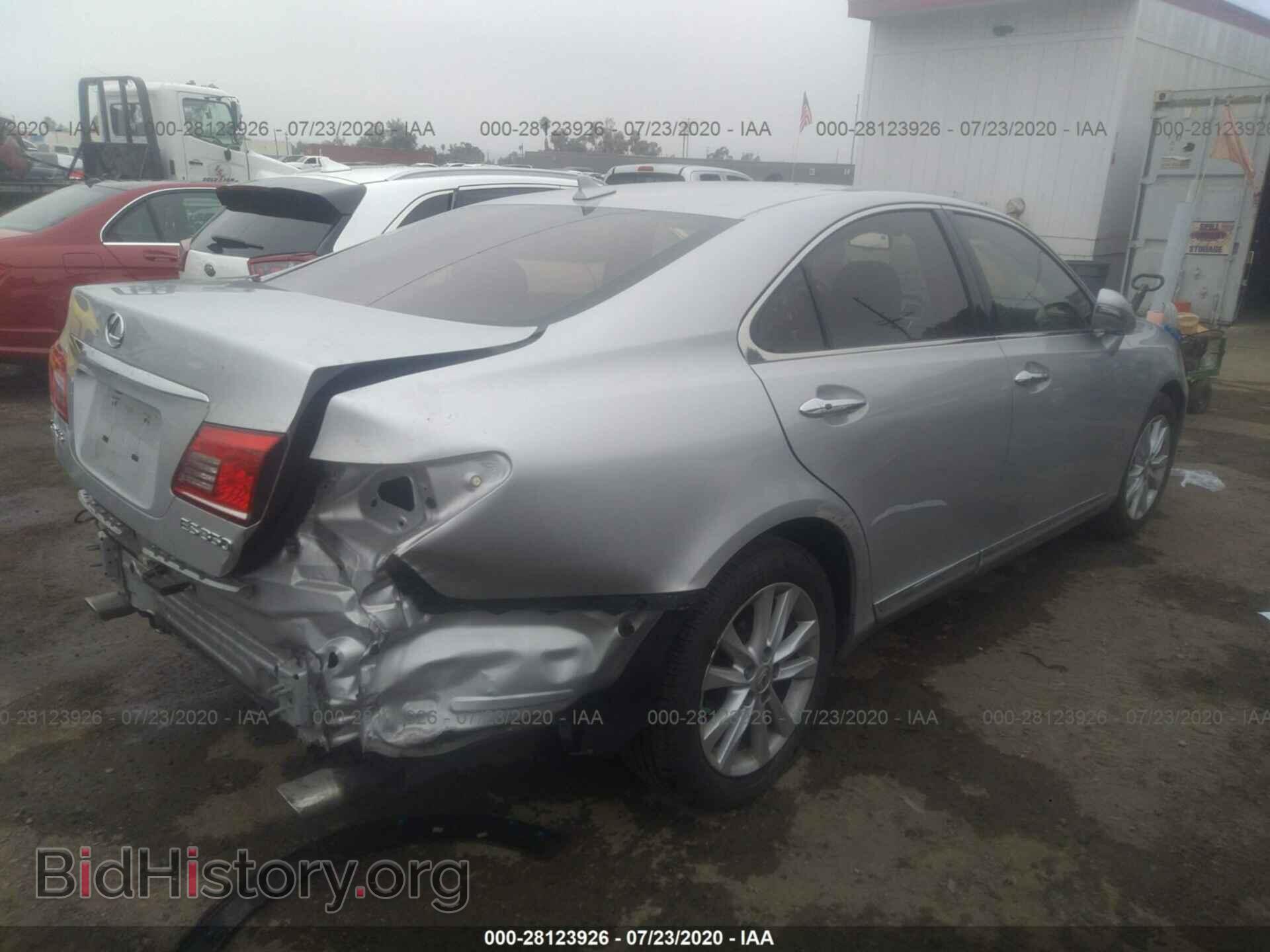 2010 LEXUS ES 350 - VIN: JTHBK1EG3A2405322 - Фото 4