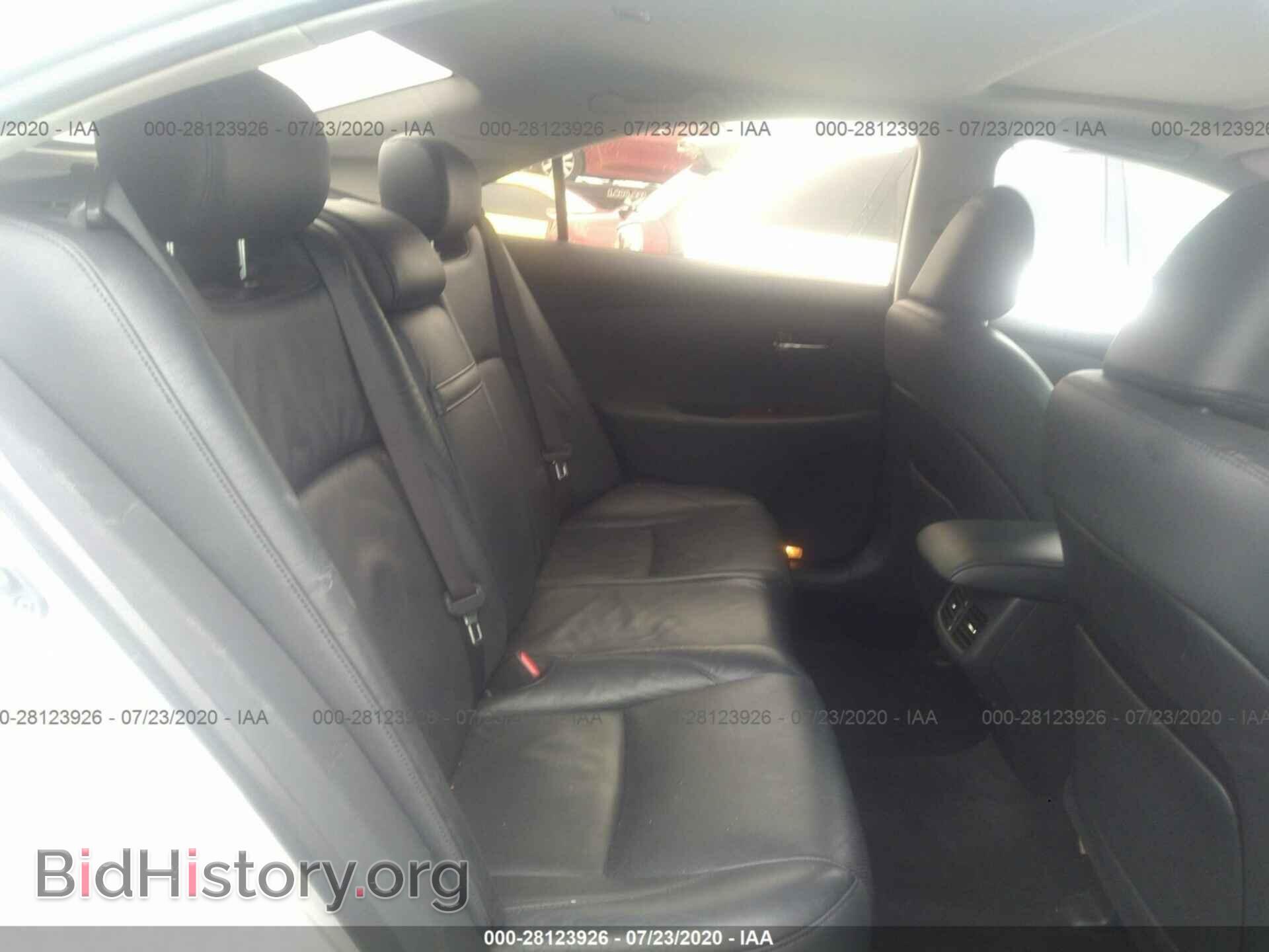 2010 LEXUS ES 350 - VIN: JTHBK1EG3A2405322 - Фото 8