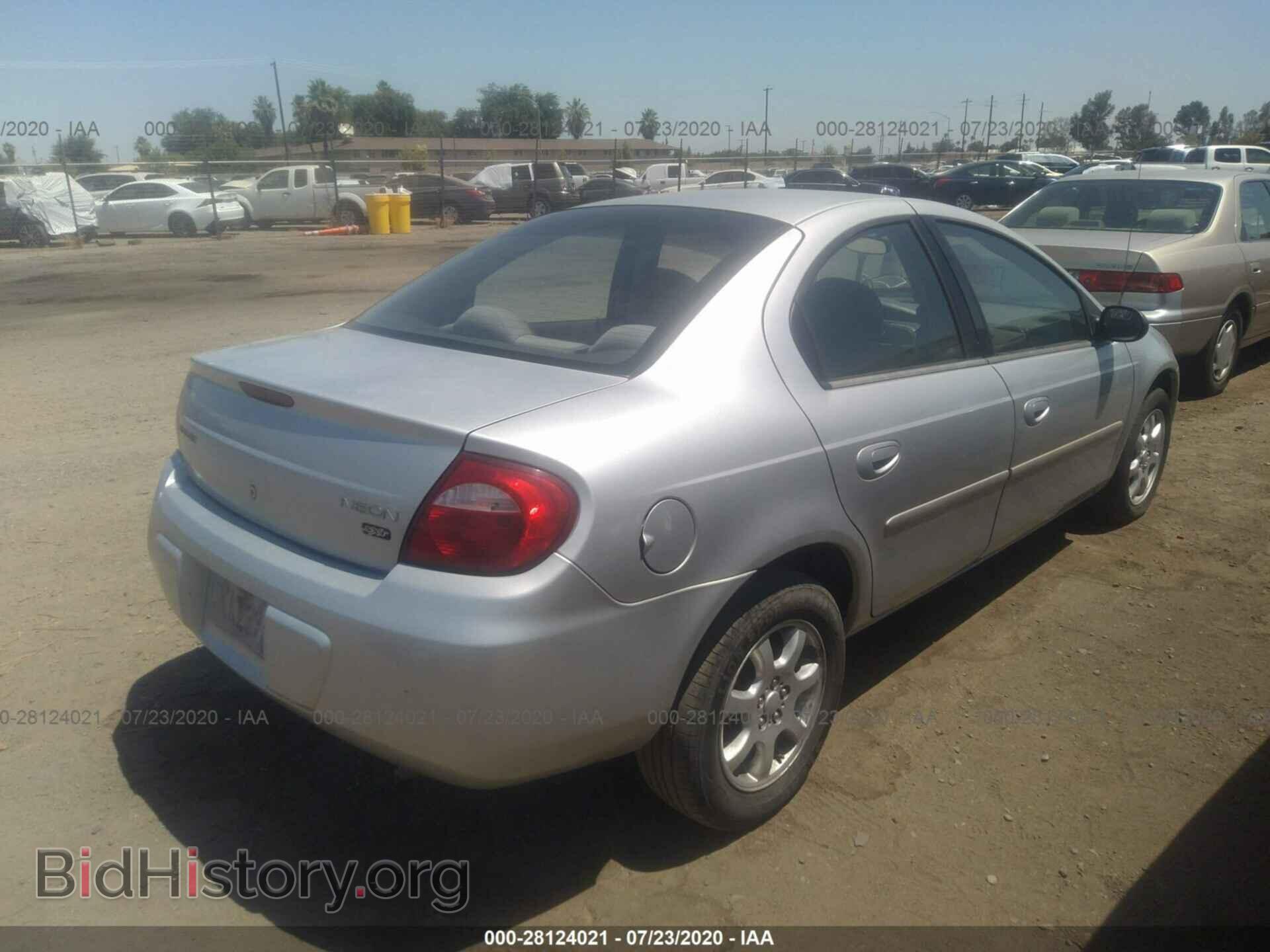 2005 DODGE NEON - VIN: 1B3ES56C65D150727 - Фото 4