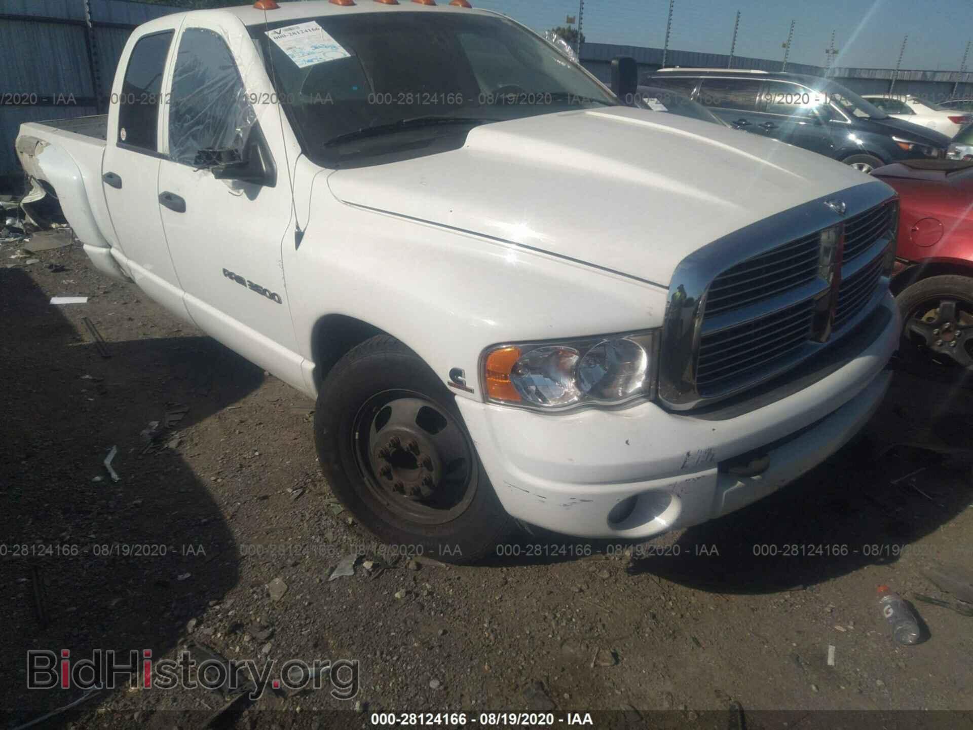 Photo 3D7MA48C63G825213 - DODGE RAM 3500 2003