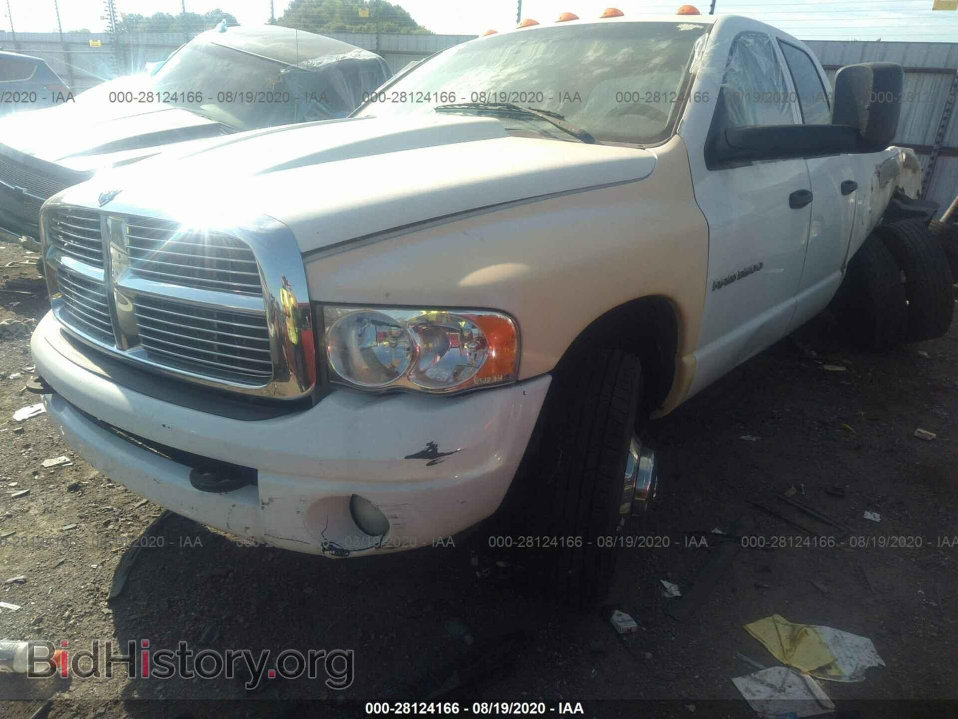 2003 DODGE RAM 3500 - VIN: 3D7MA48C63G825213 - Фото 2
