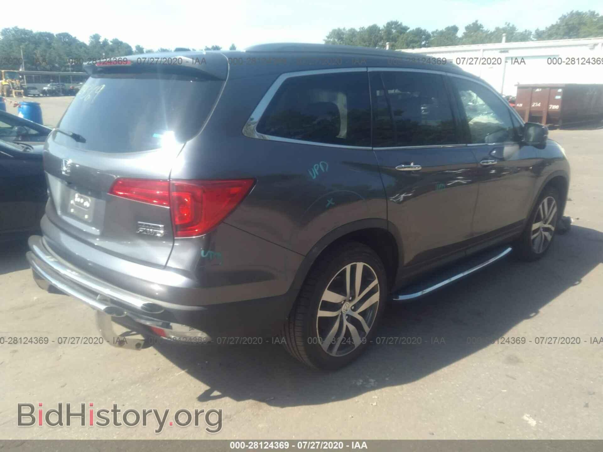 2016 HONDA PILOT - VIN: 5FNYF6H90GB019845 - Фото 4