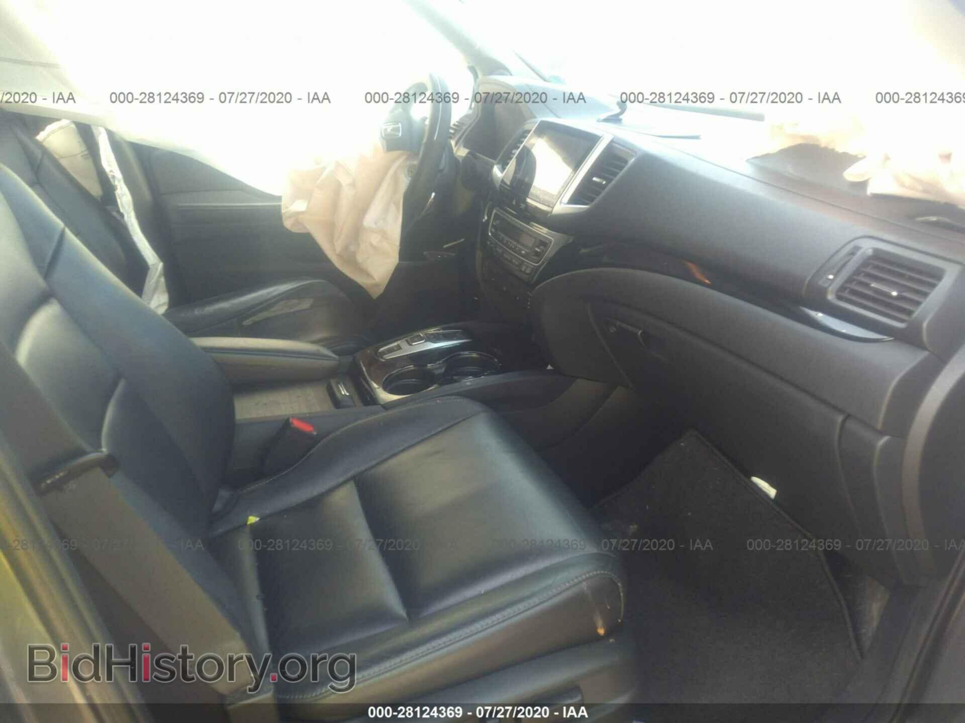 2016 HONDA PILOT - VIN: 5FNYF6H90GB019845 - Фото 5