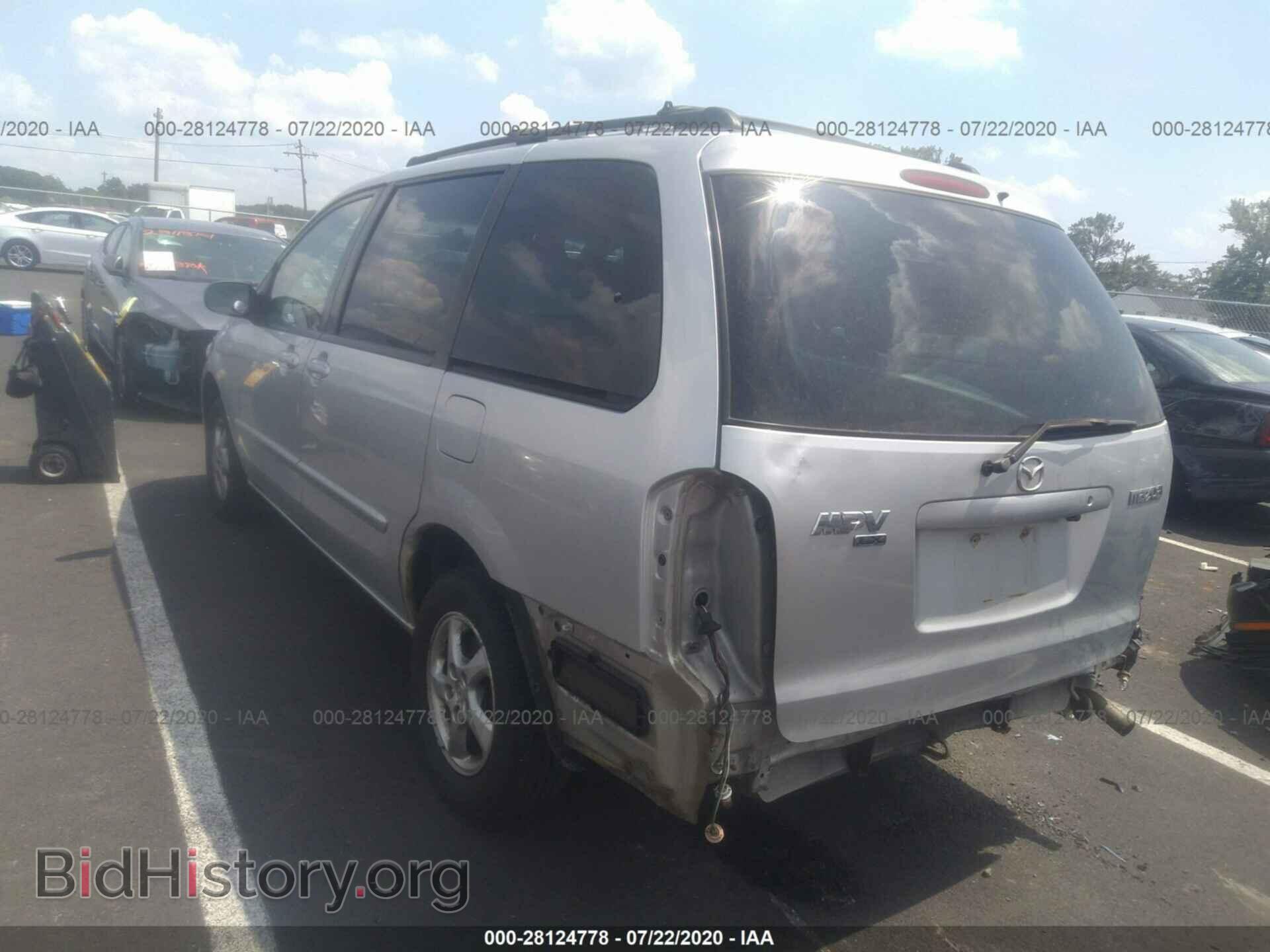 2002 MAZDA MPV - VIN: JM3LW28A720321063 - Фото 3