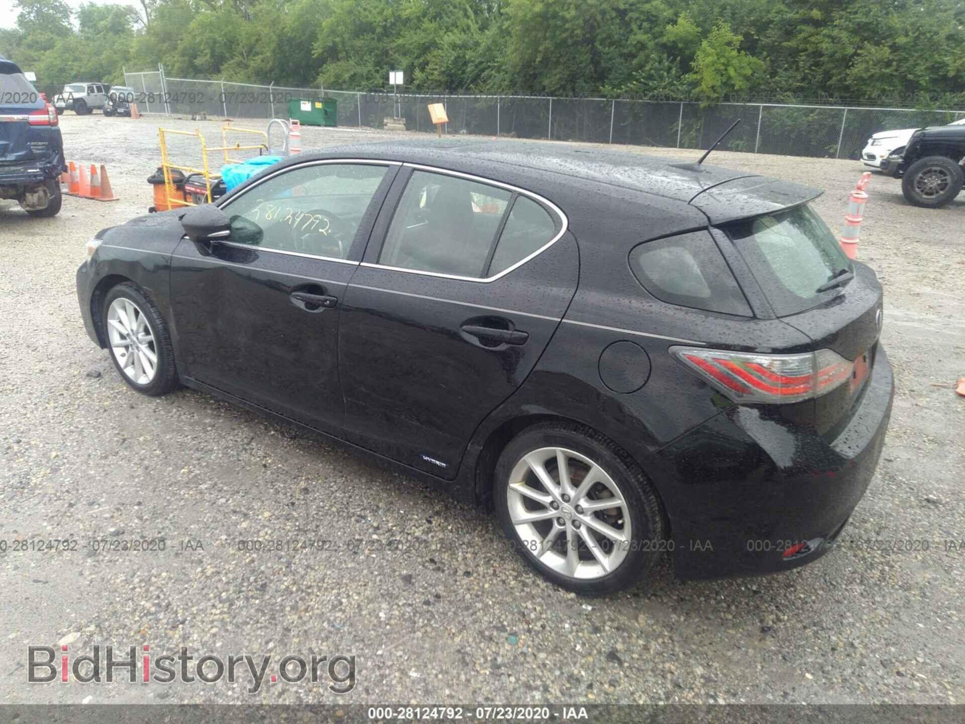 2011 LEXUS CT 200H - VIN: JTHKD5BH3B2042634 - Фото 3