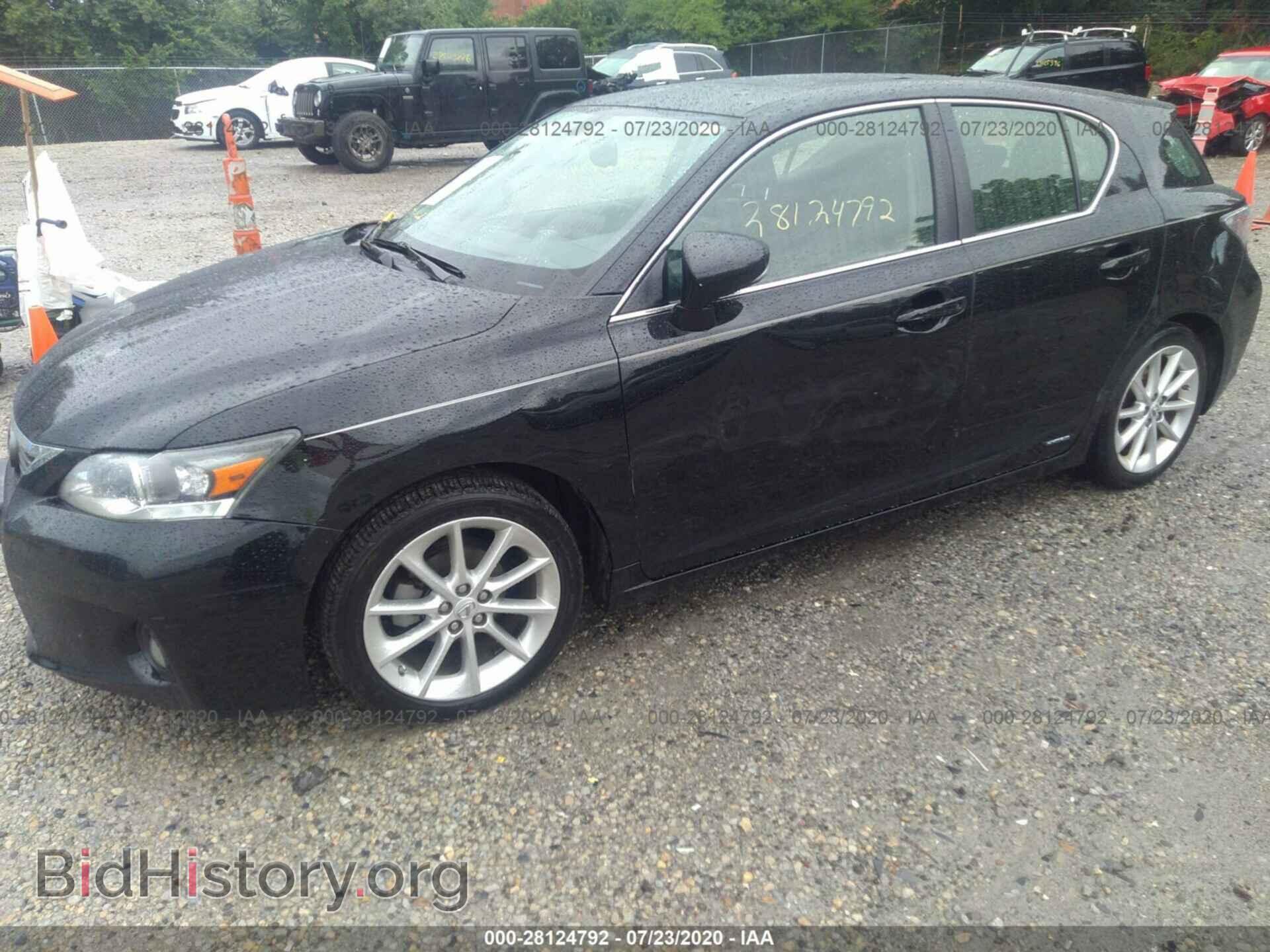 2011 LEXUS CT 200H - VIN: JTHKD5BH3B2042634 - Фото 6