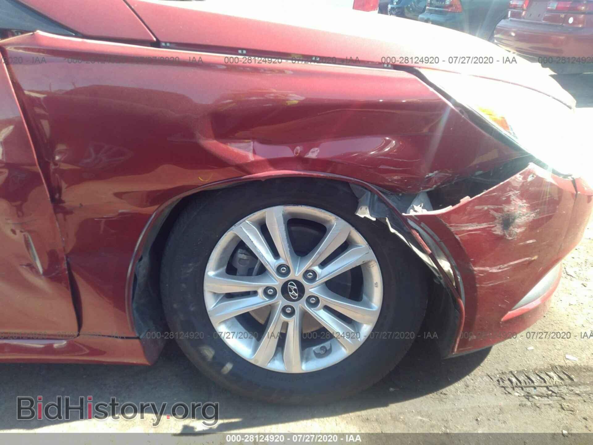 2014 HYUNDAI SONATA - VIN: 5NPEB4AC1EH895251 - Фото 6