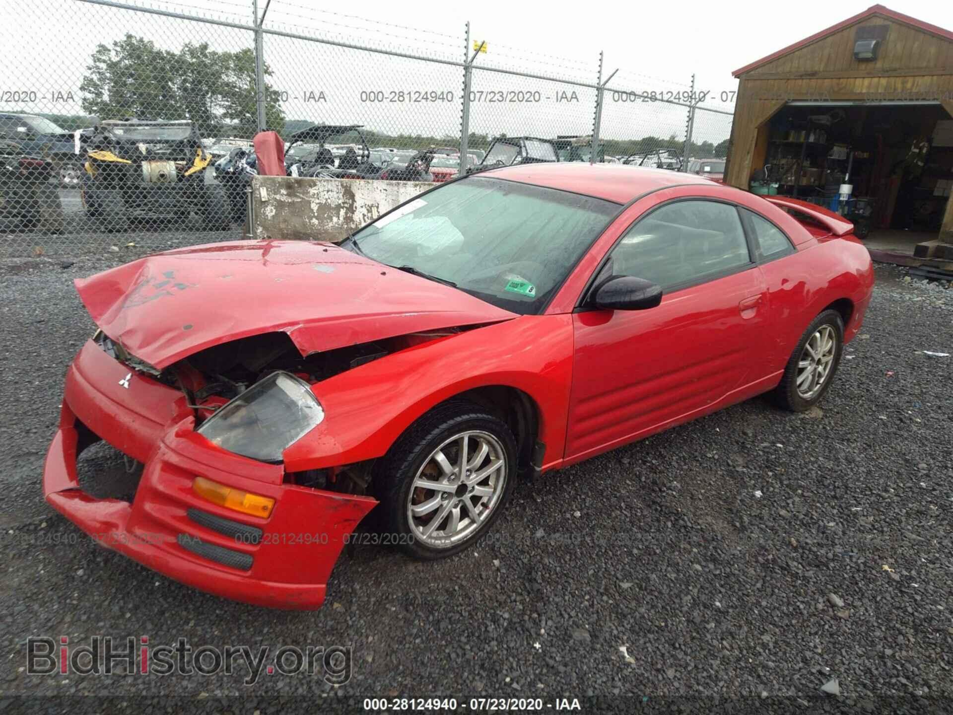 2002 MITSUBISHI ECLIPSE - VIN: 4A3AC44G02E004515 - Photo 2