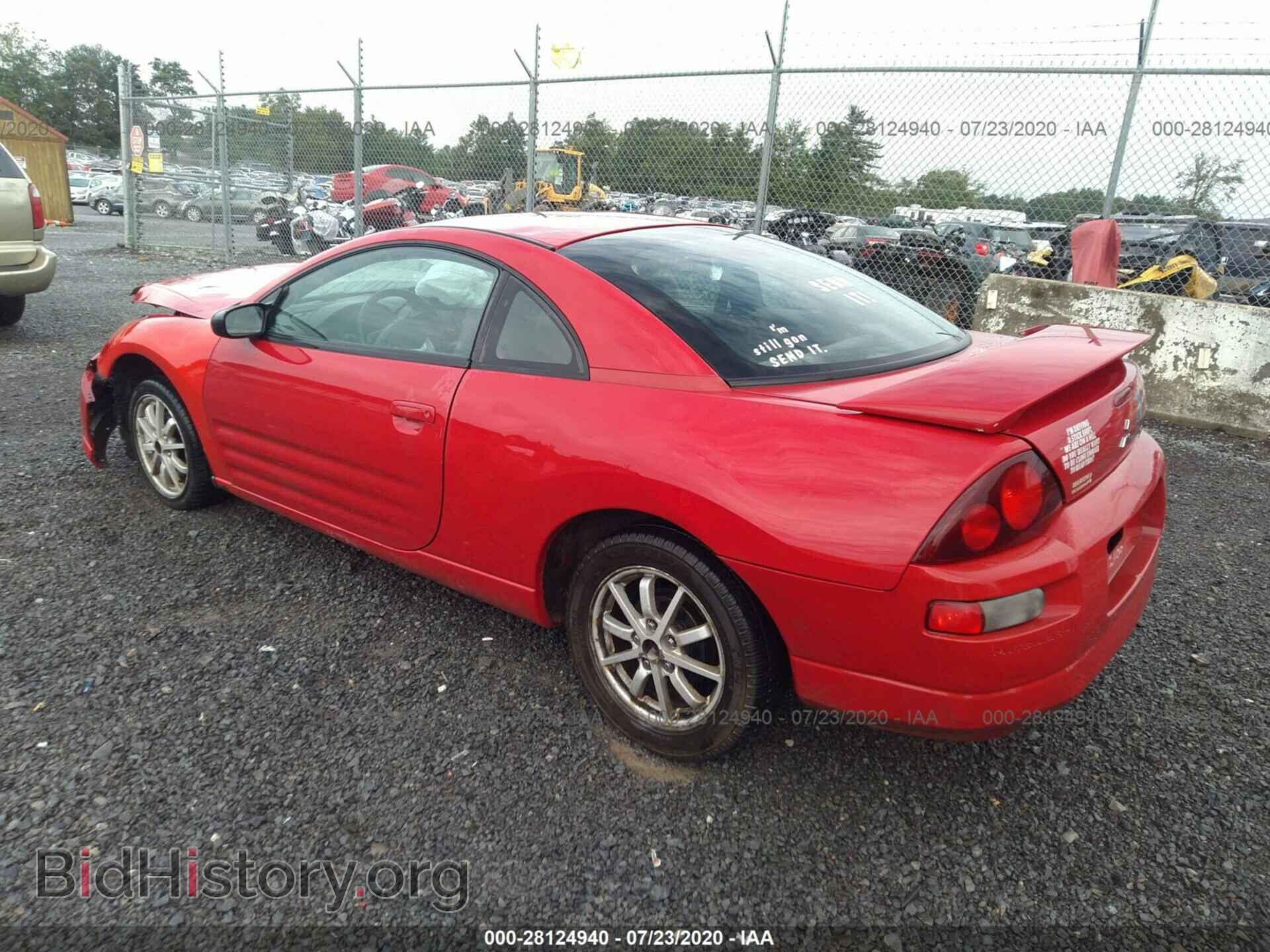 2002 MITSUBISHI ECLIPSE - VIN: 4A3AC44G02E004515 - Photo 3