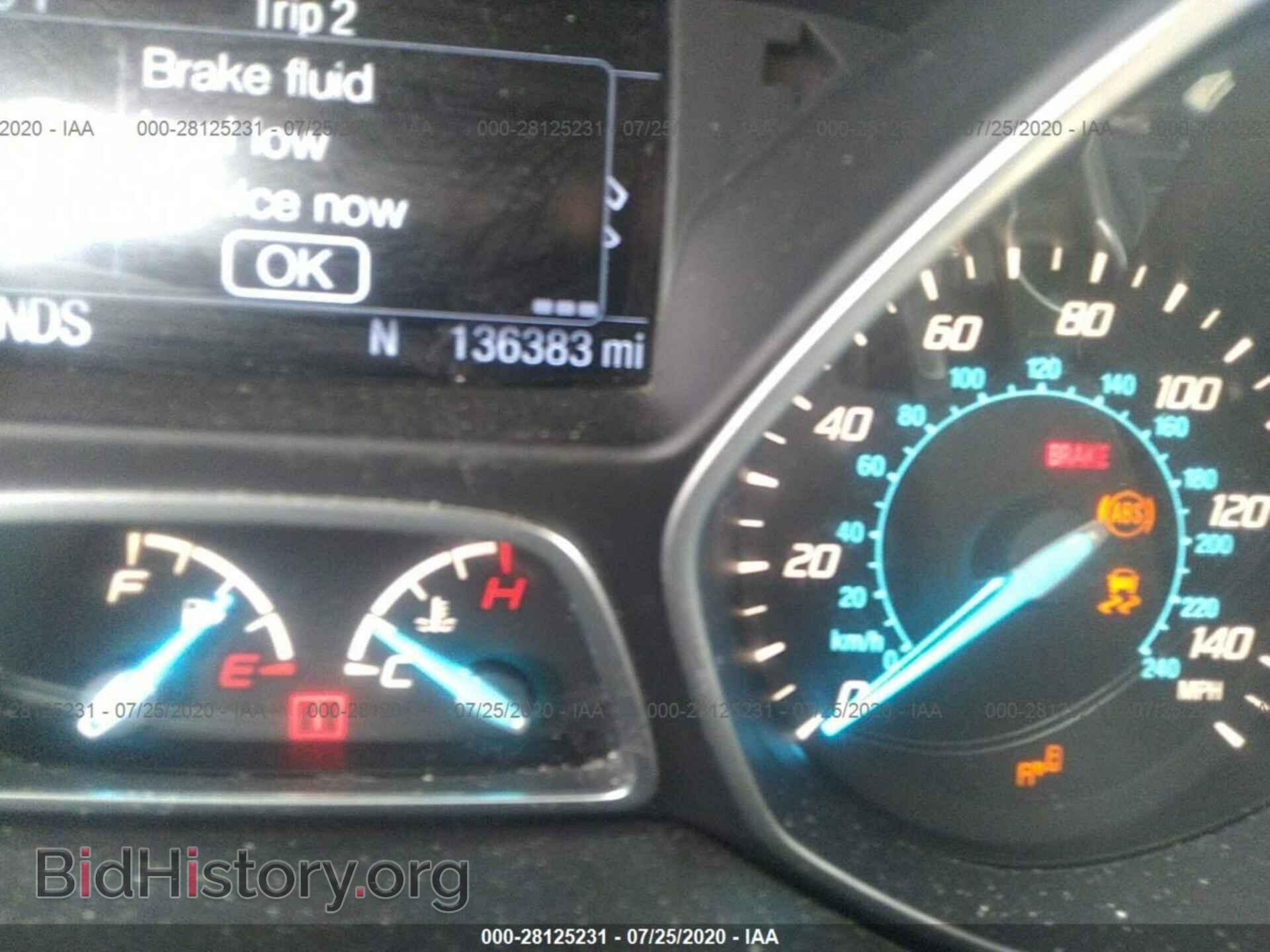 2014 FORD ESCAPE - VIN: 1FMCU0J92EUD71901 - Фото 7