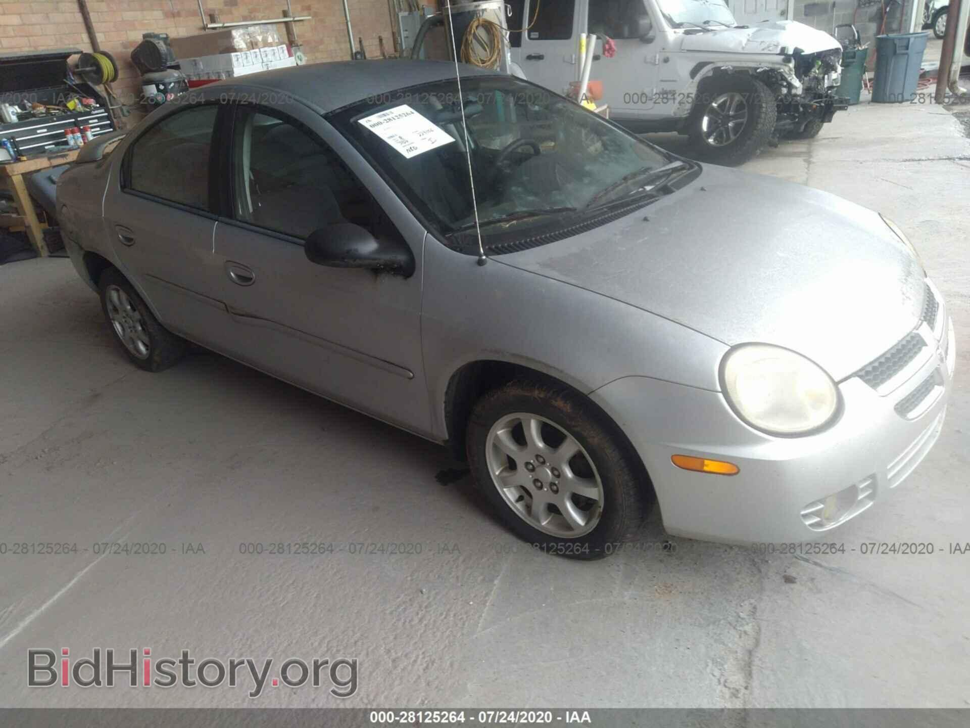 Фотография 1B3ES56C64D521111 - DODGE NEON 2004