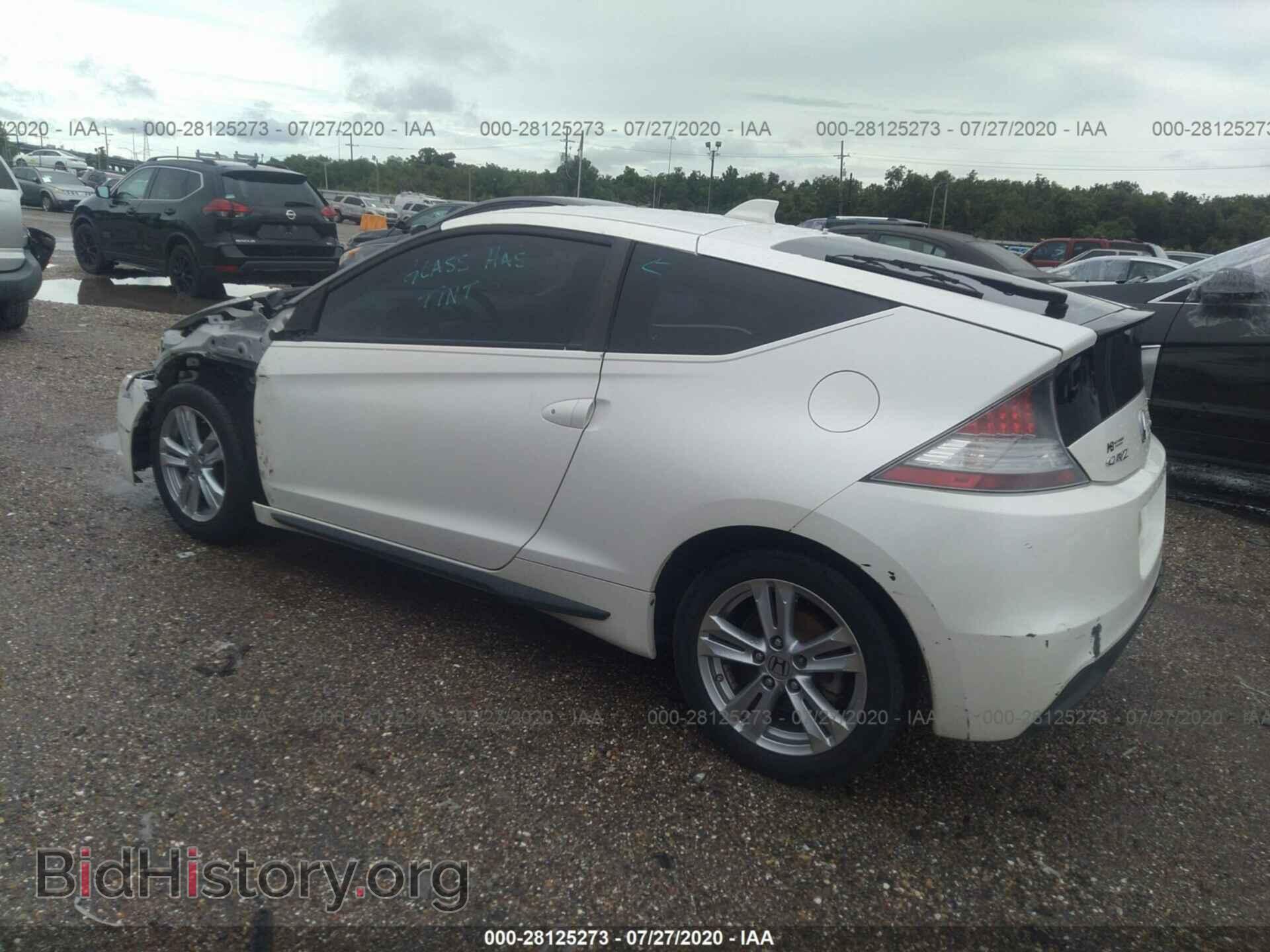 2011 HONDA CR-Z - VIN: JHMZF1D45BS000834 - Фото 3