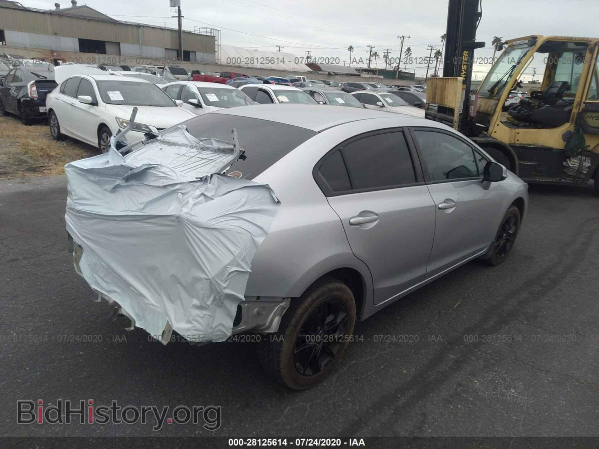 2013 HONDA CIVIC - VIN: 2HGFB2F84DH500985 - Photo 4
