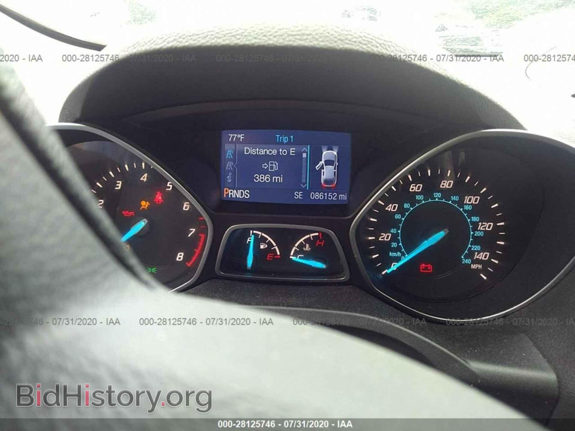 2014 FORD ESCAPE - VIN: 1FMCU0F70EUD55185 - Фото 7