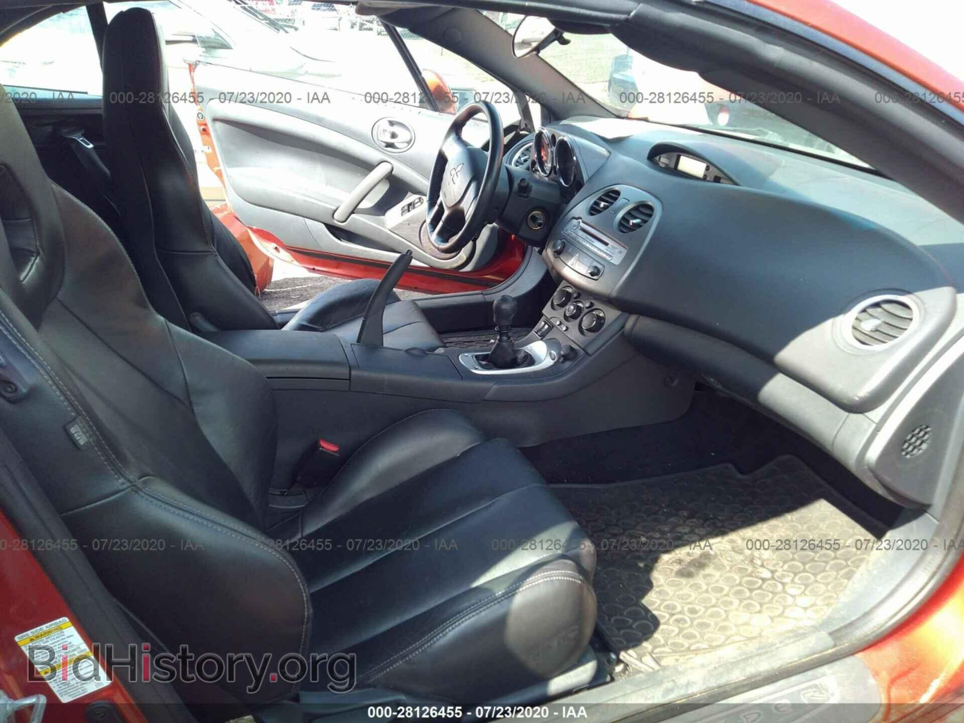 2007 MITSUBISHI ECLIPSE - VIN: 4A3AL35TX7E010383 - Photo 5