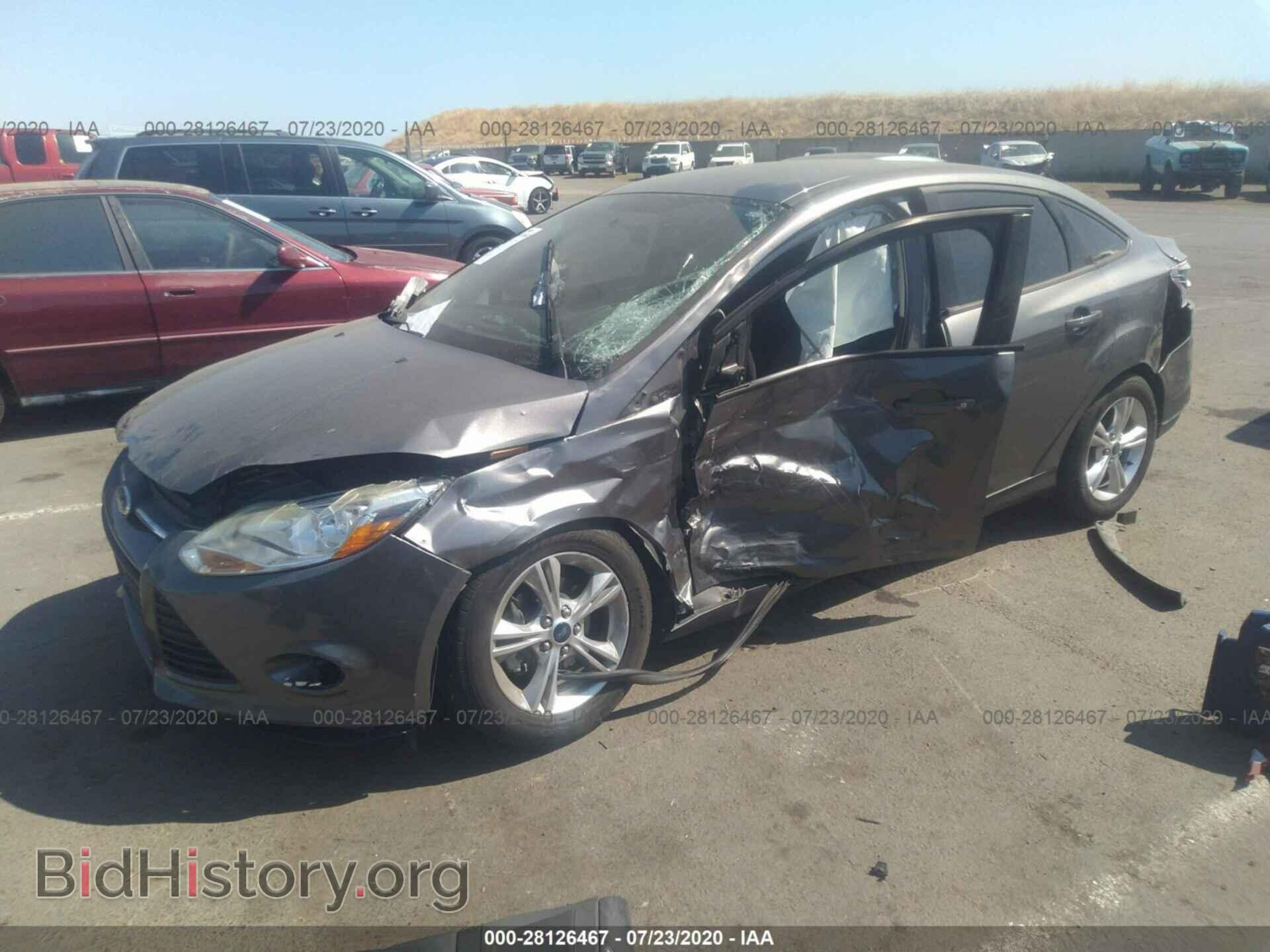 2014 FORD FOCUS - VIN: 1FADP3F22EL374354 - Фото 2