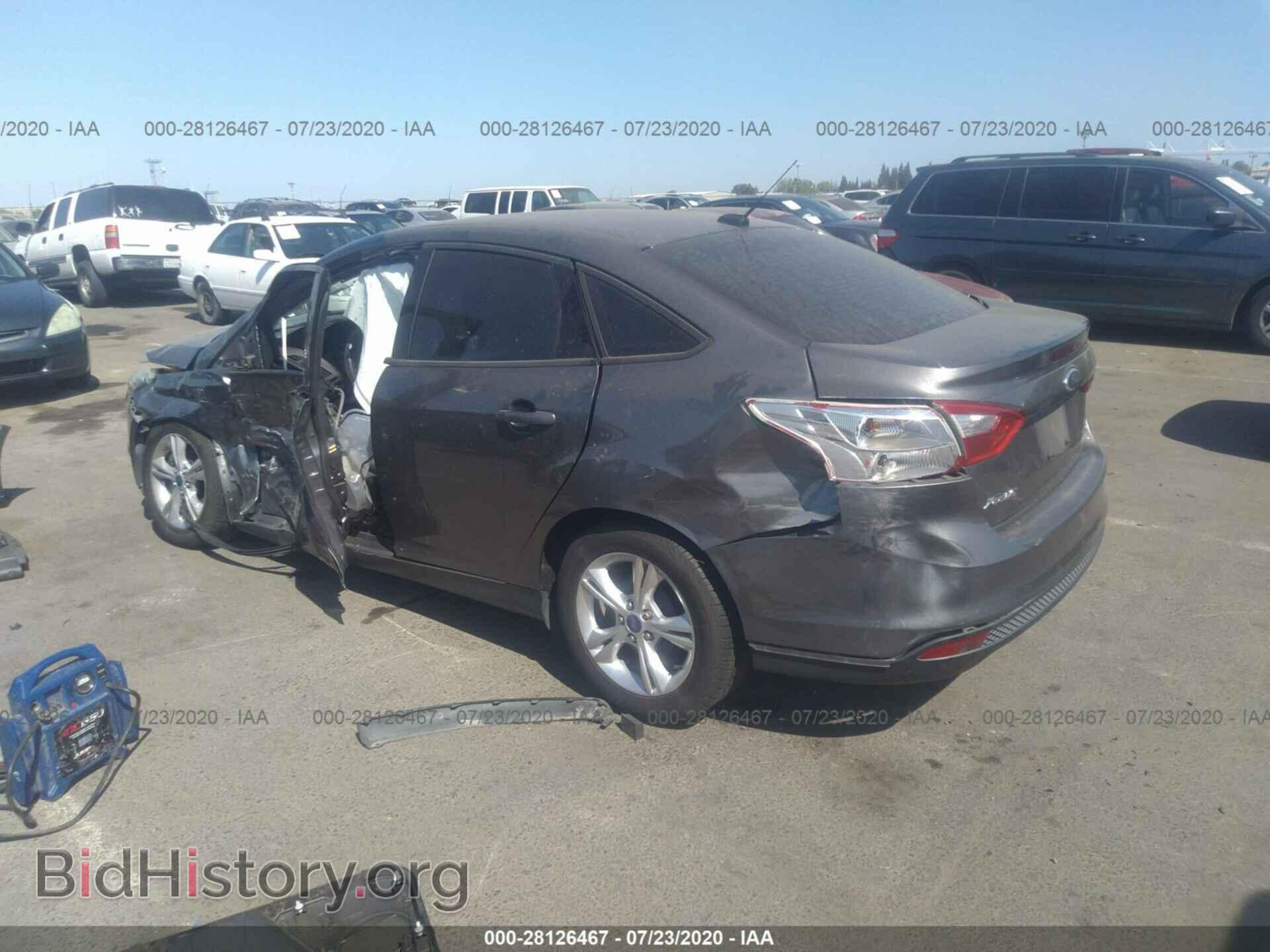 2014 FORD FOCUS - VIN: 1FADP3F22EL374354 - Фото 3