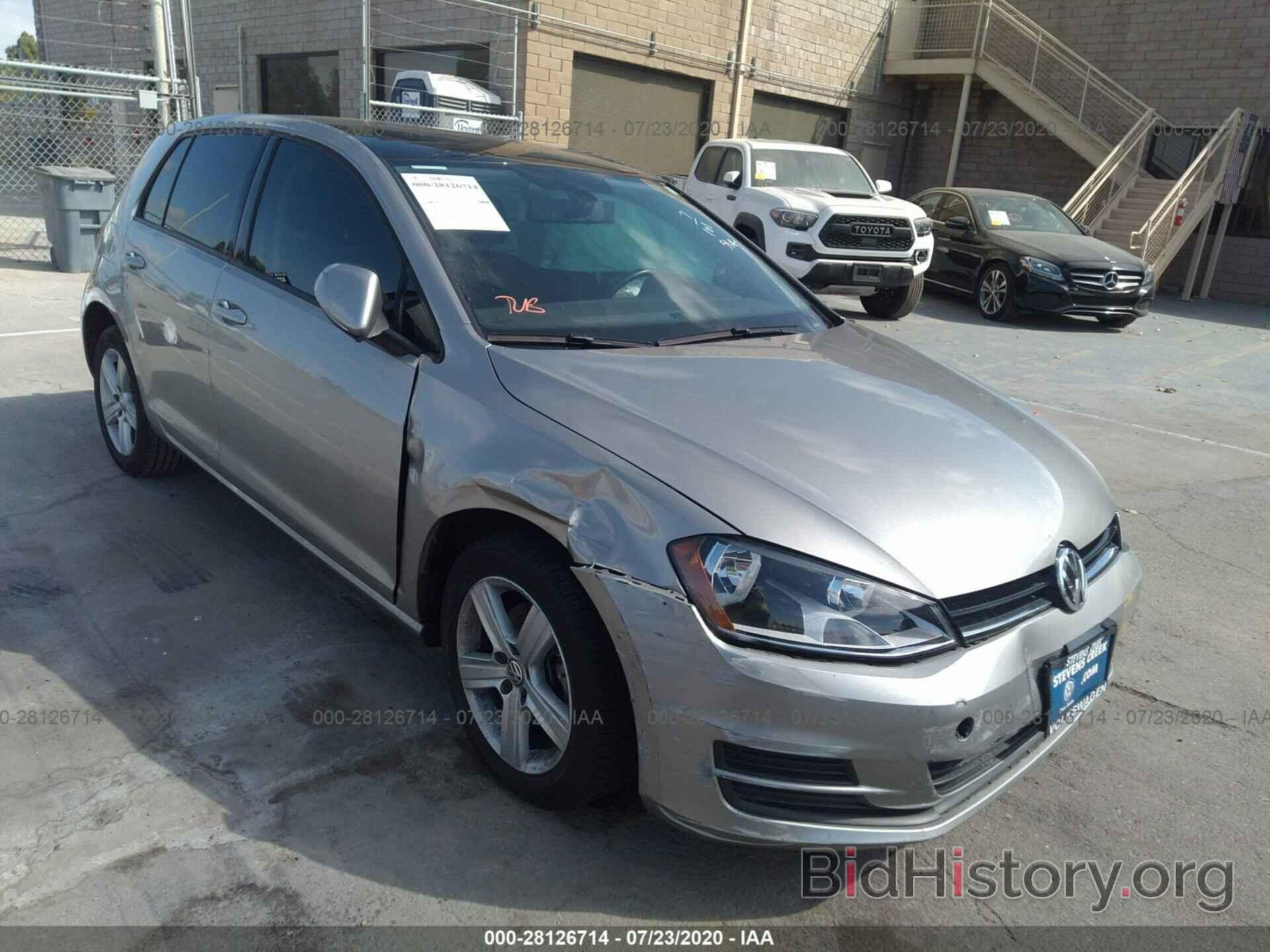 Photo 3VW217AU4HM020483 - VOLKSWAGEN GOLF 2017