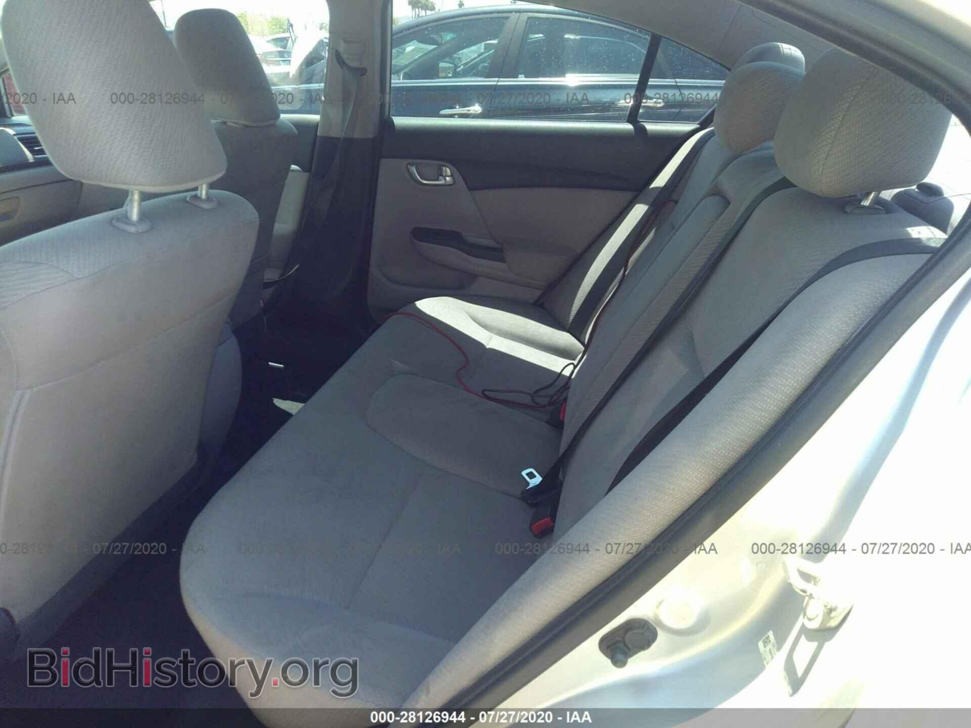 2013 HONDA CIVIC SDN - VIN: 19XFB2F87DE039937 - Фото 8
