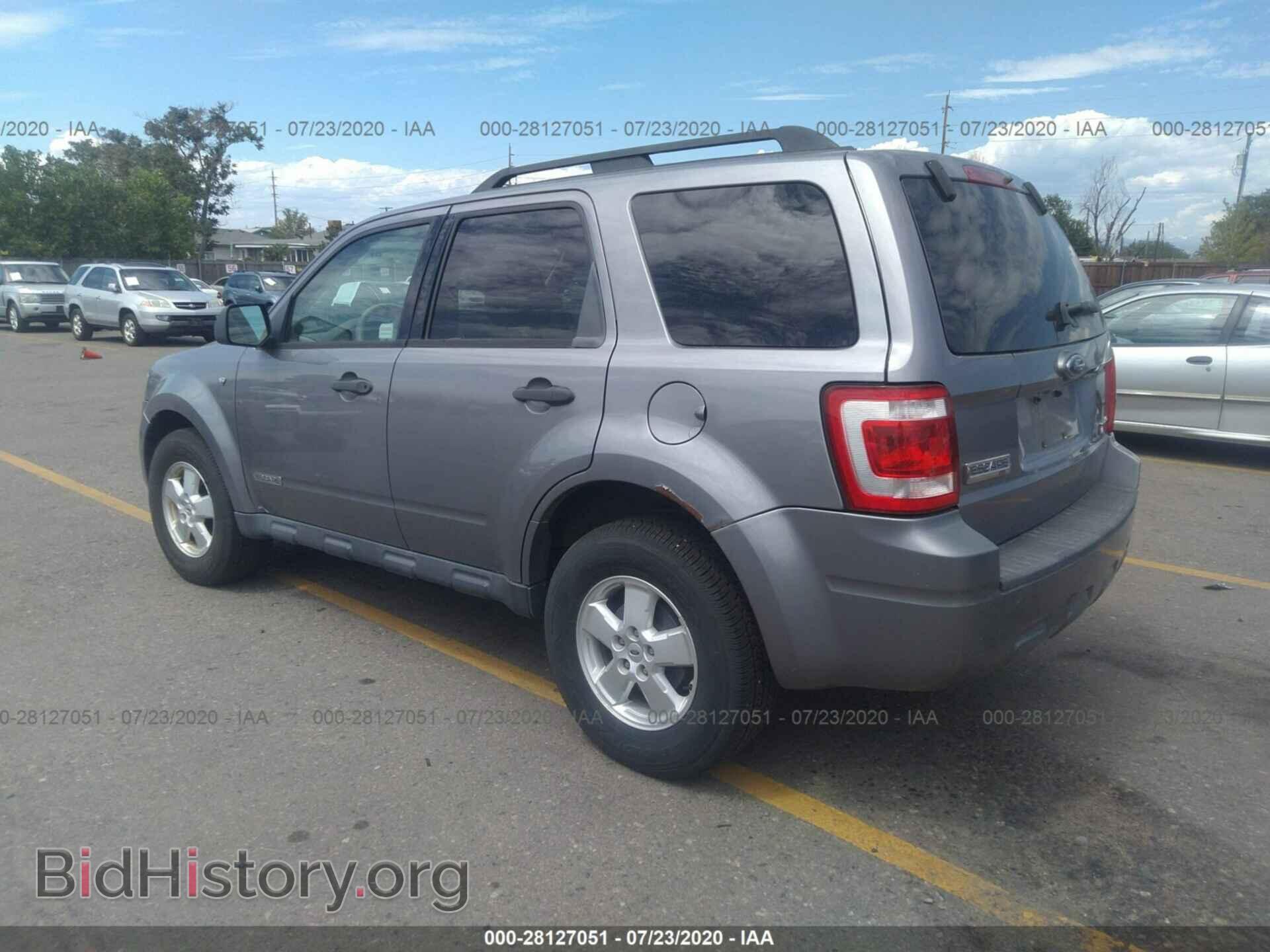 2008 FORD ESCAPE - VIN: 1FMCU93178KA92858 - Фото 3