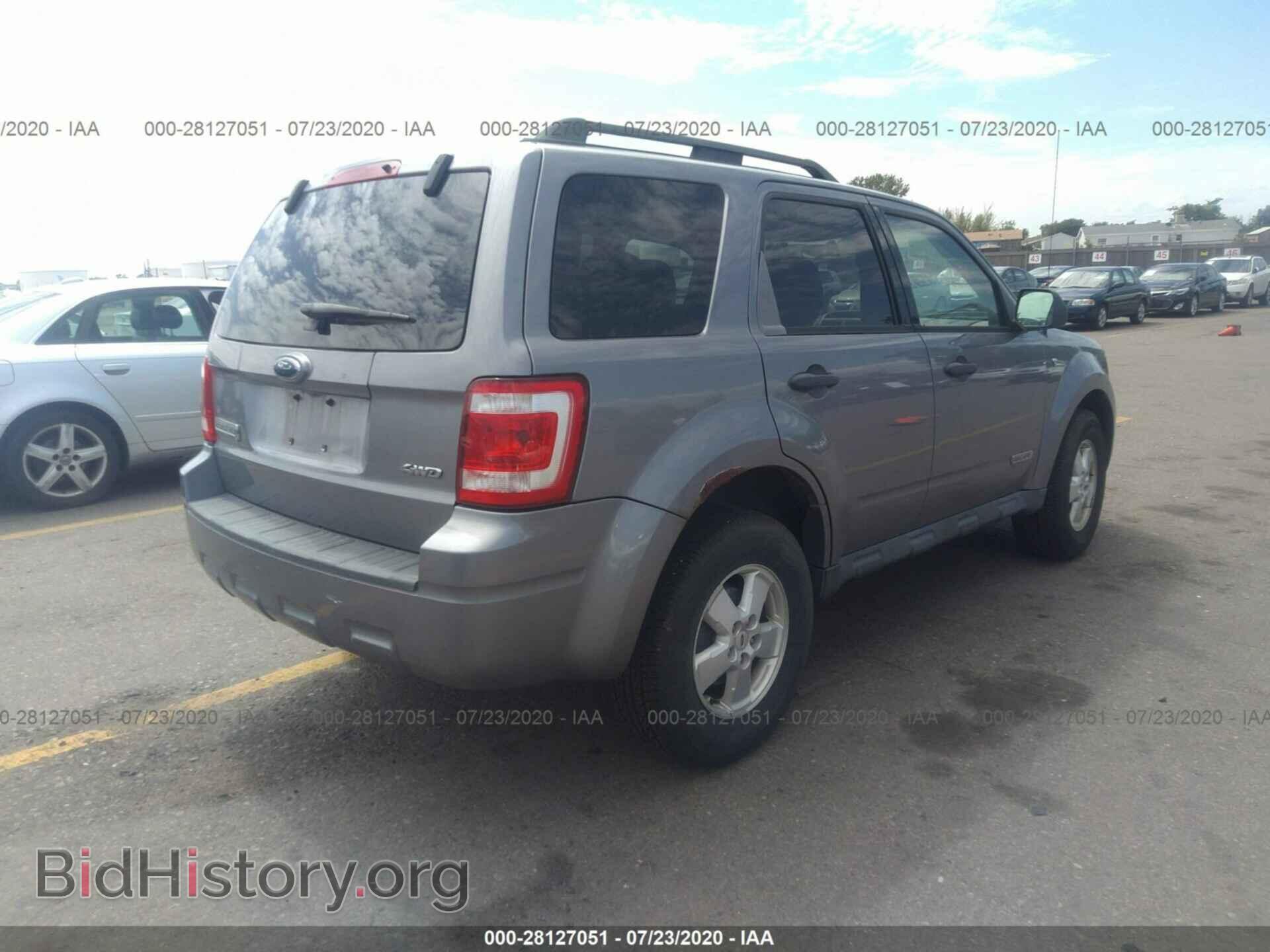 2008 FORD ESCAPE - VIN: 1FMCU93178KA92858 - Фото 4