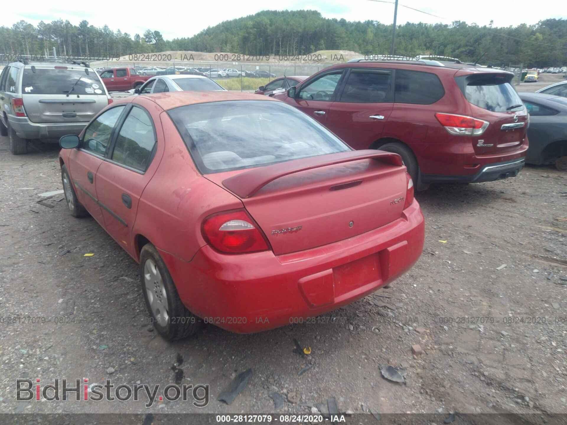 2004 DODGE NEON - VIN: 1B3ES26C84D572110 - Фото 3