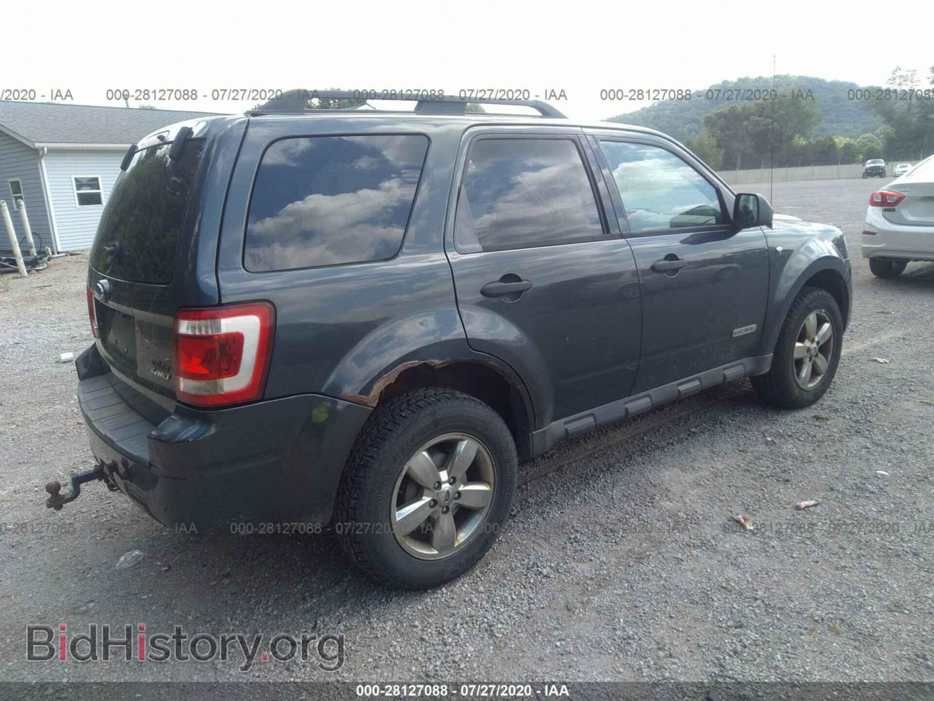 2008 FORD ESCAPE - VIN: 1FMCU931X8KB34262 - Фото 4