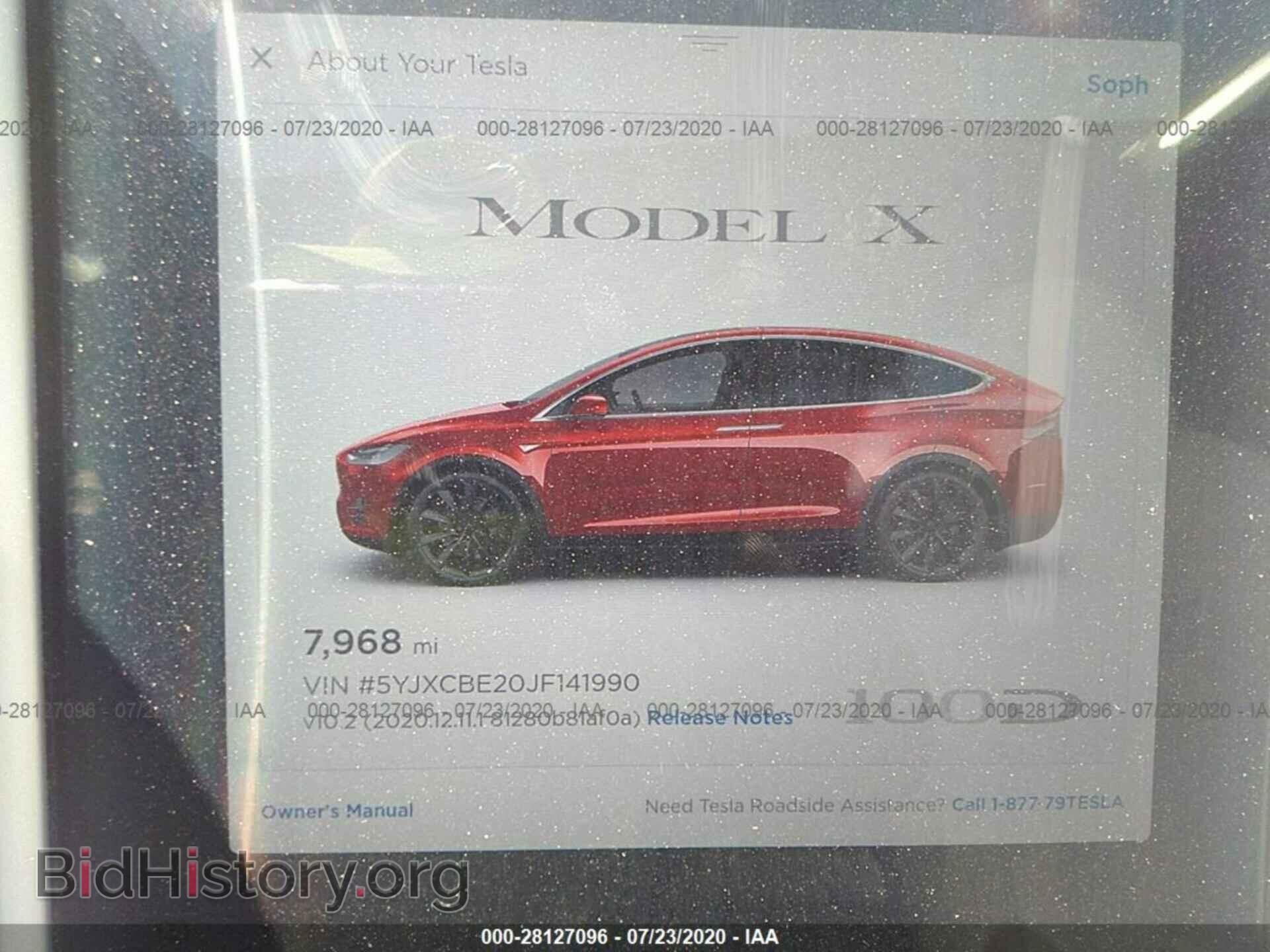 2018 TESLA MODEL X - VIN: 5YJXCBE20JF141990 - Photo 7