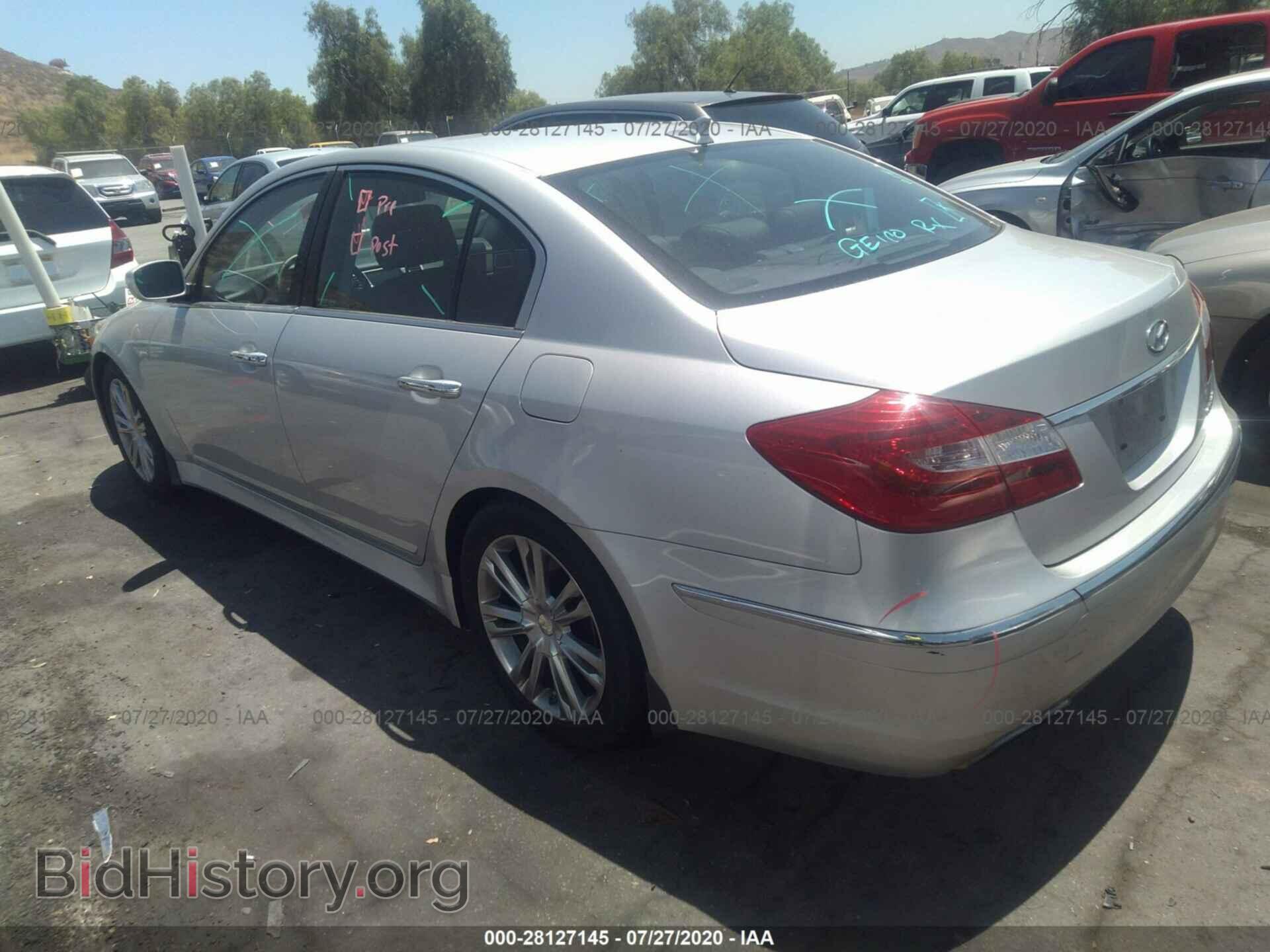 2012 HYUNDAI GENESIS - VIN: KMHGC4DD8CU199592 - Фото 3