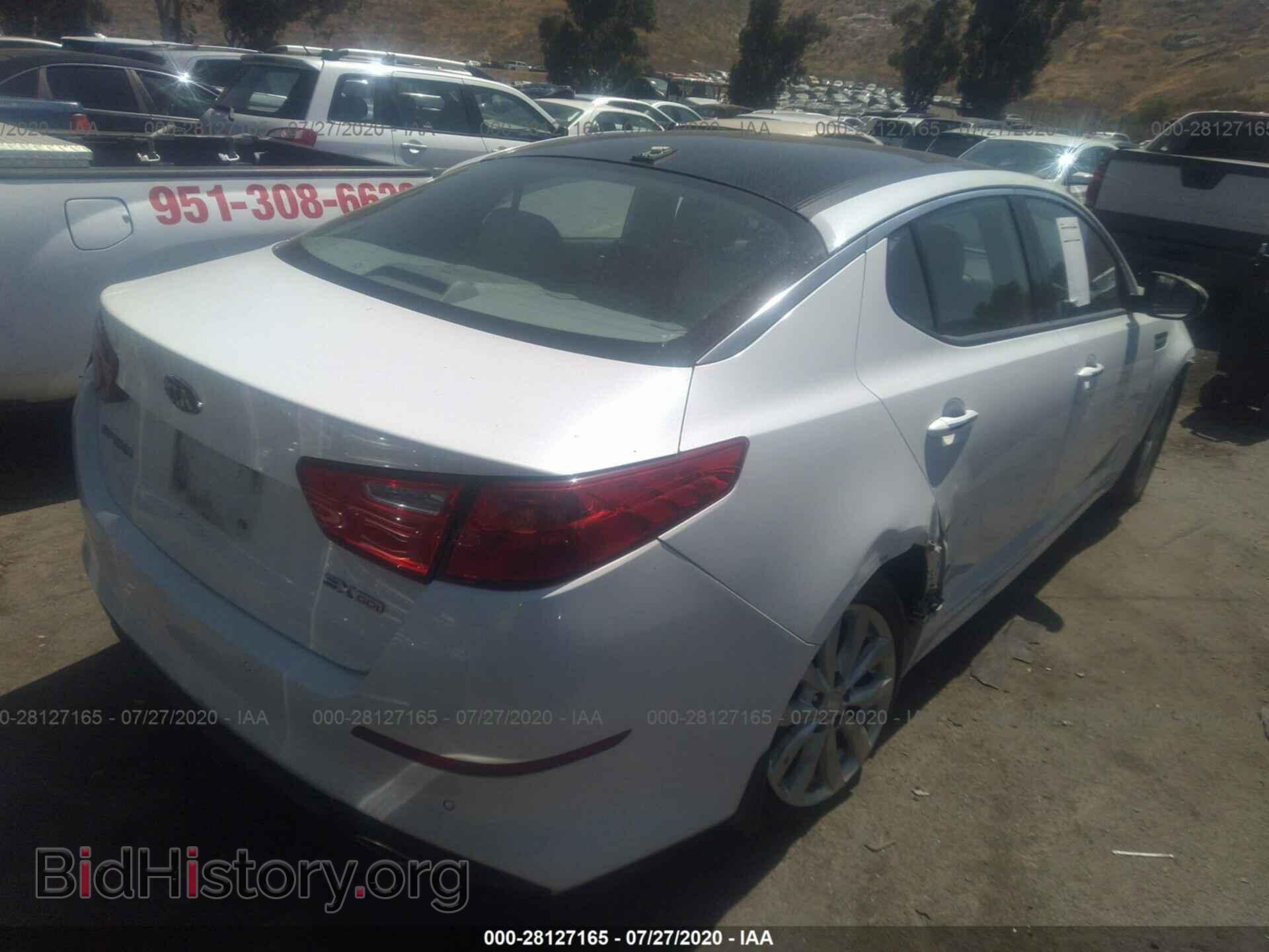 2015 KIA OPTIMA - VIN: 5XXGN4A75FG351786 - Photo 4