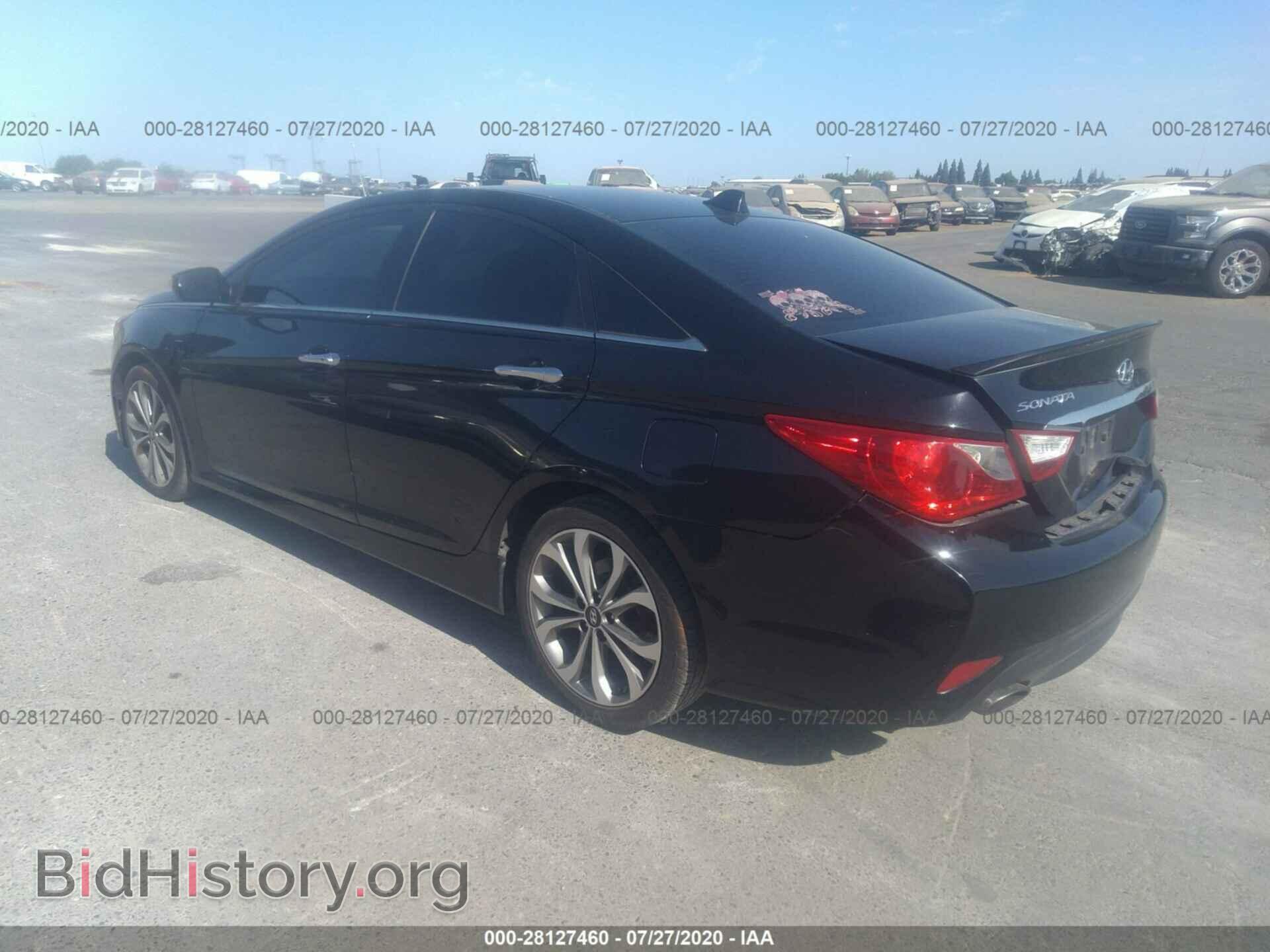 2014 HYUNDAI SONATA - VIN: 5NPEC4AC0EH819047 - Фото 3