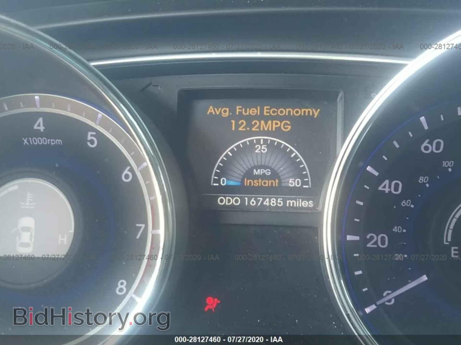 2014 HYUNDAI SONATA - VIN: 5NPEC4AC0EH819047 - Фото 7