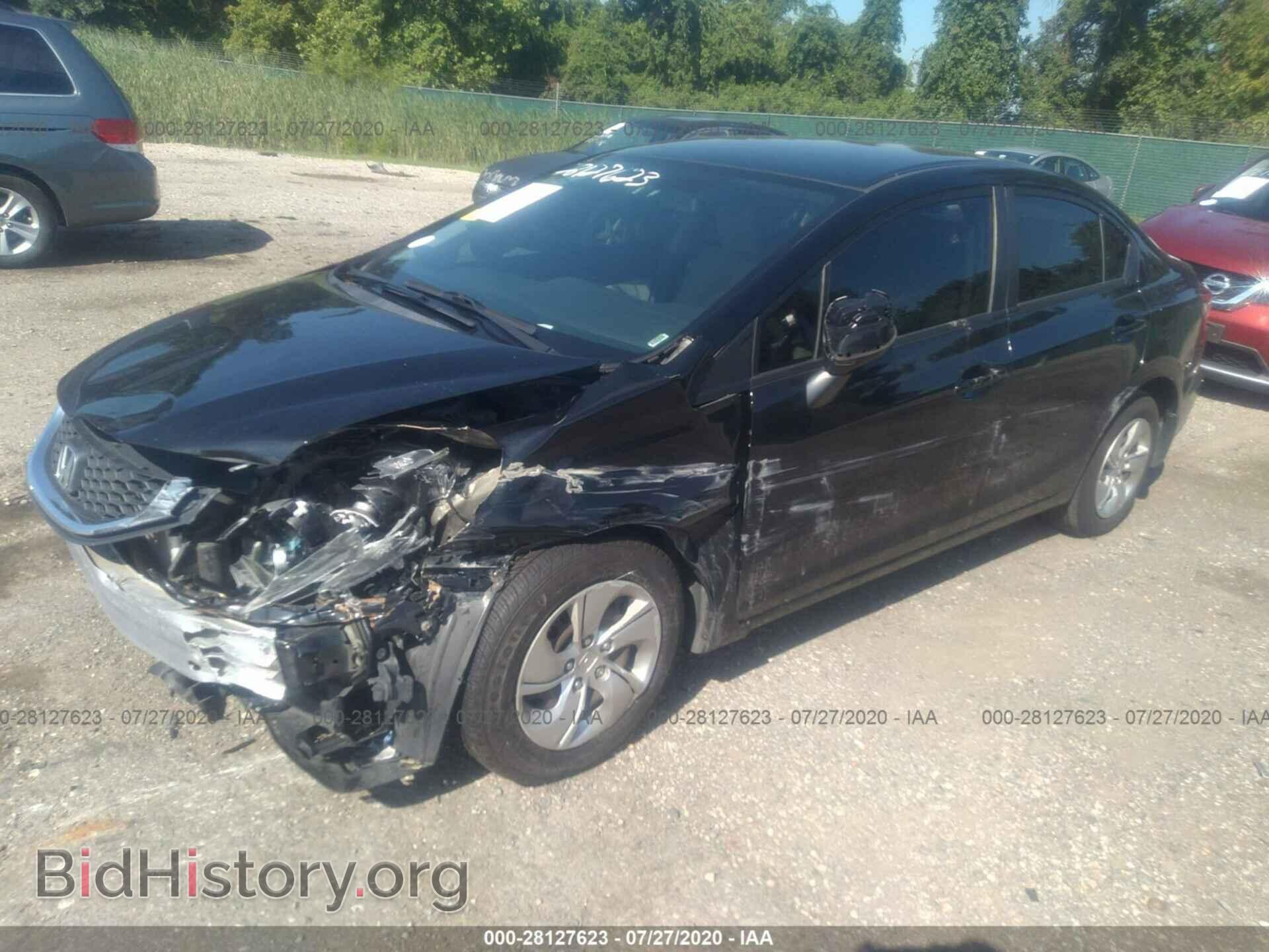 2013 HONDA CIVIC SDN - VIN: 19XFB2F55DE016839 - Фото 2