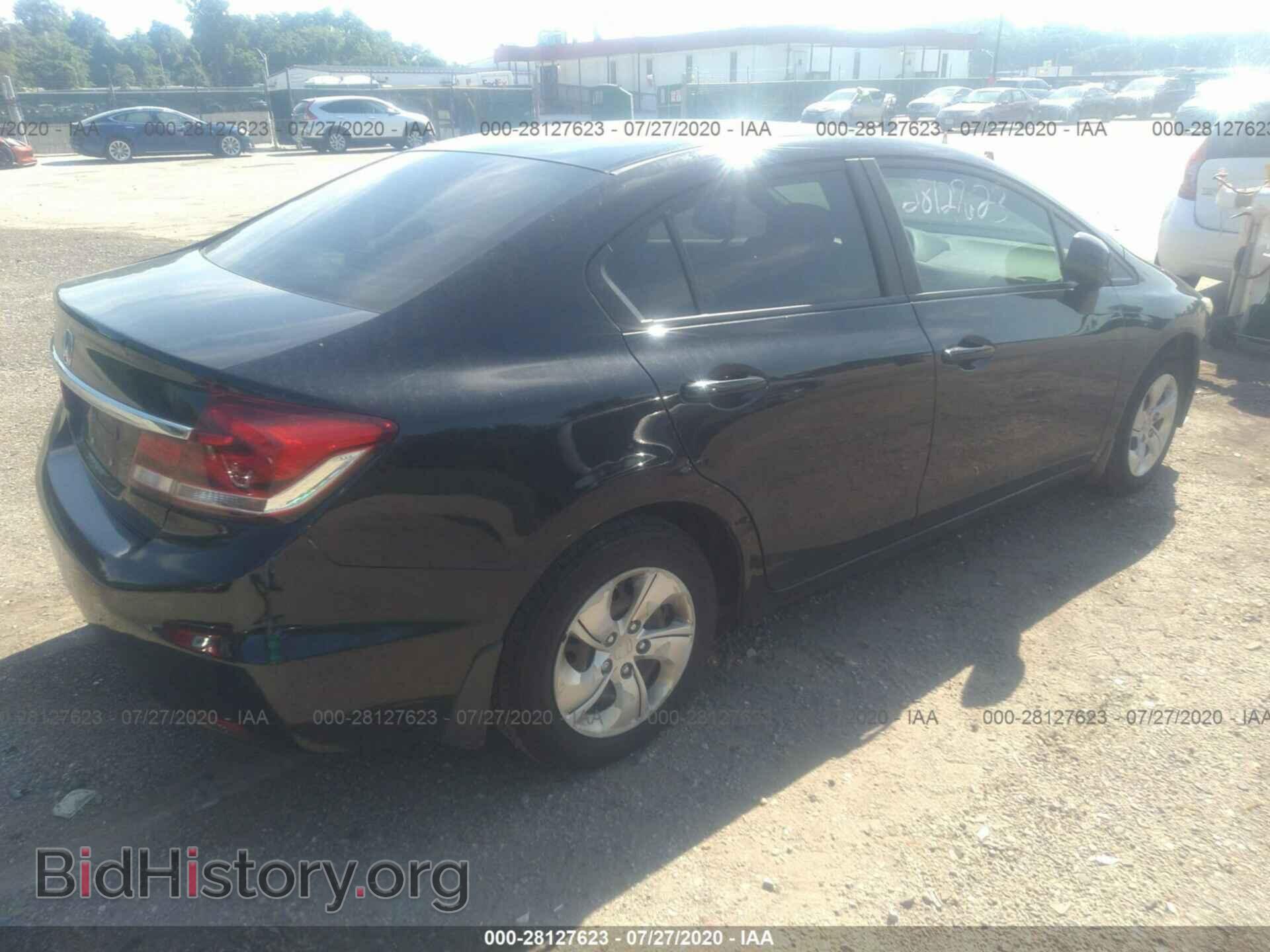 2013 HONDA CIVIC SDN - VIN: 19XFB2F55DE016839 - Фото 4