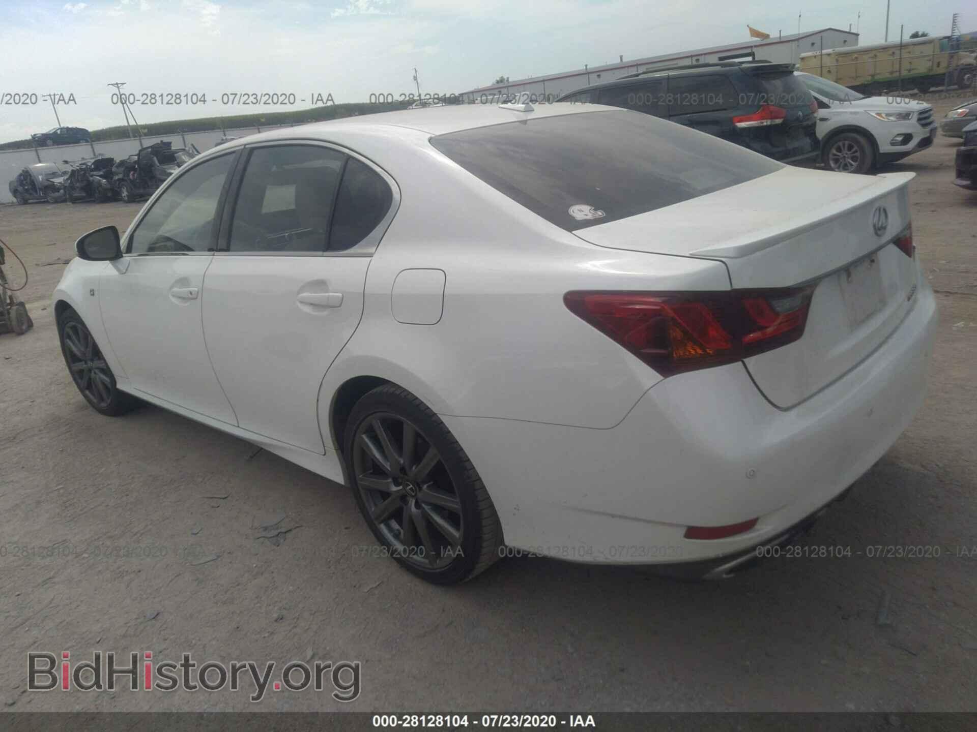 2013 LEXUS GS 350 - VIN: JTHBE1BL7D5018381 - Фото 3