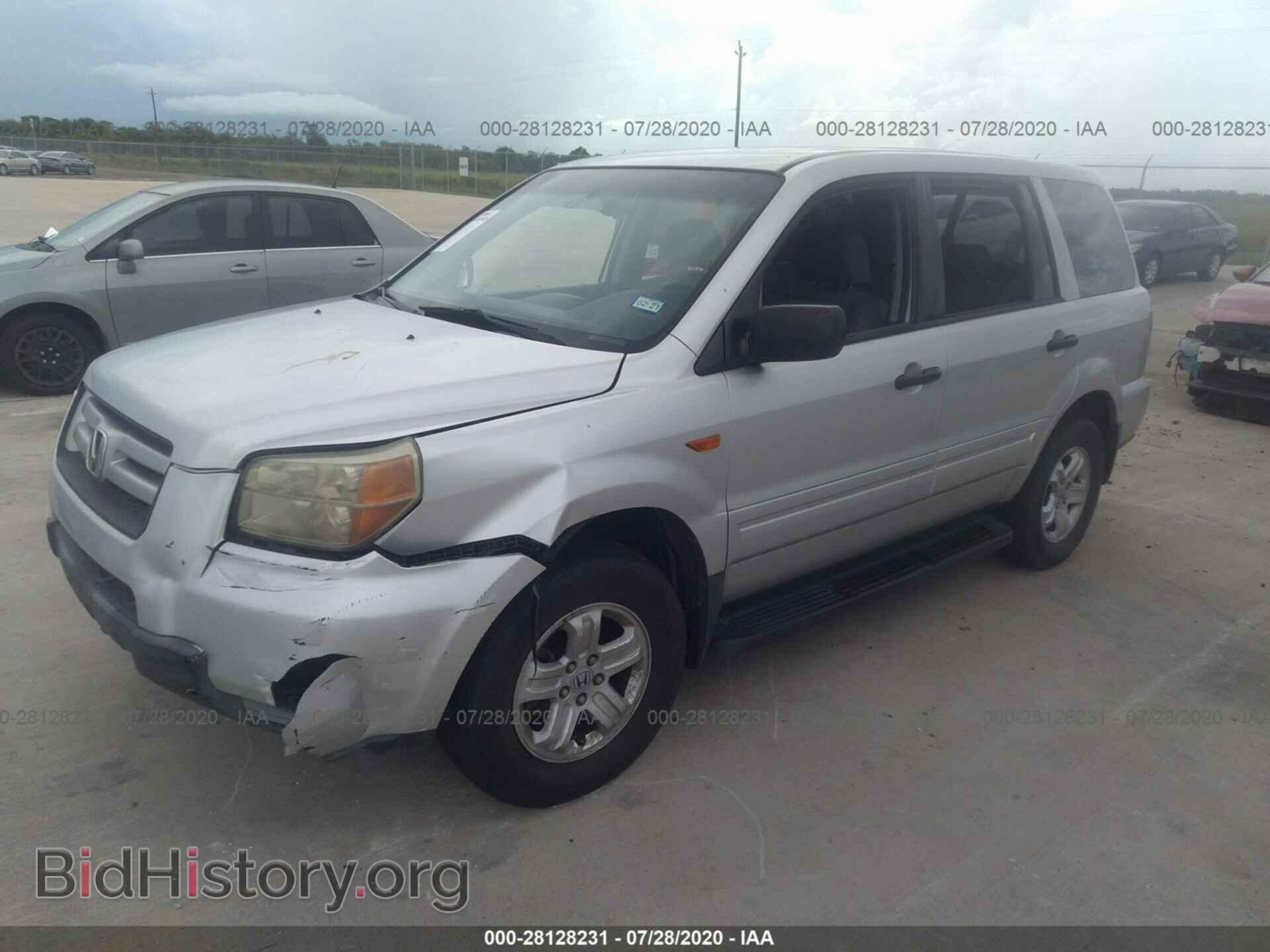 2006 HONDA PILOT - VIN: 5FNYF18186B011889 - Фото 2